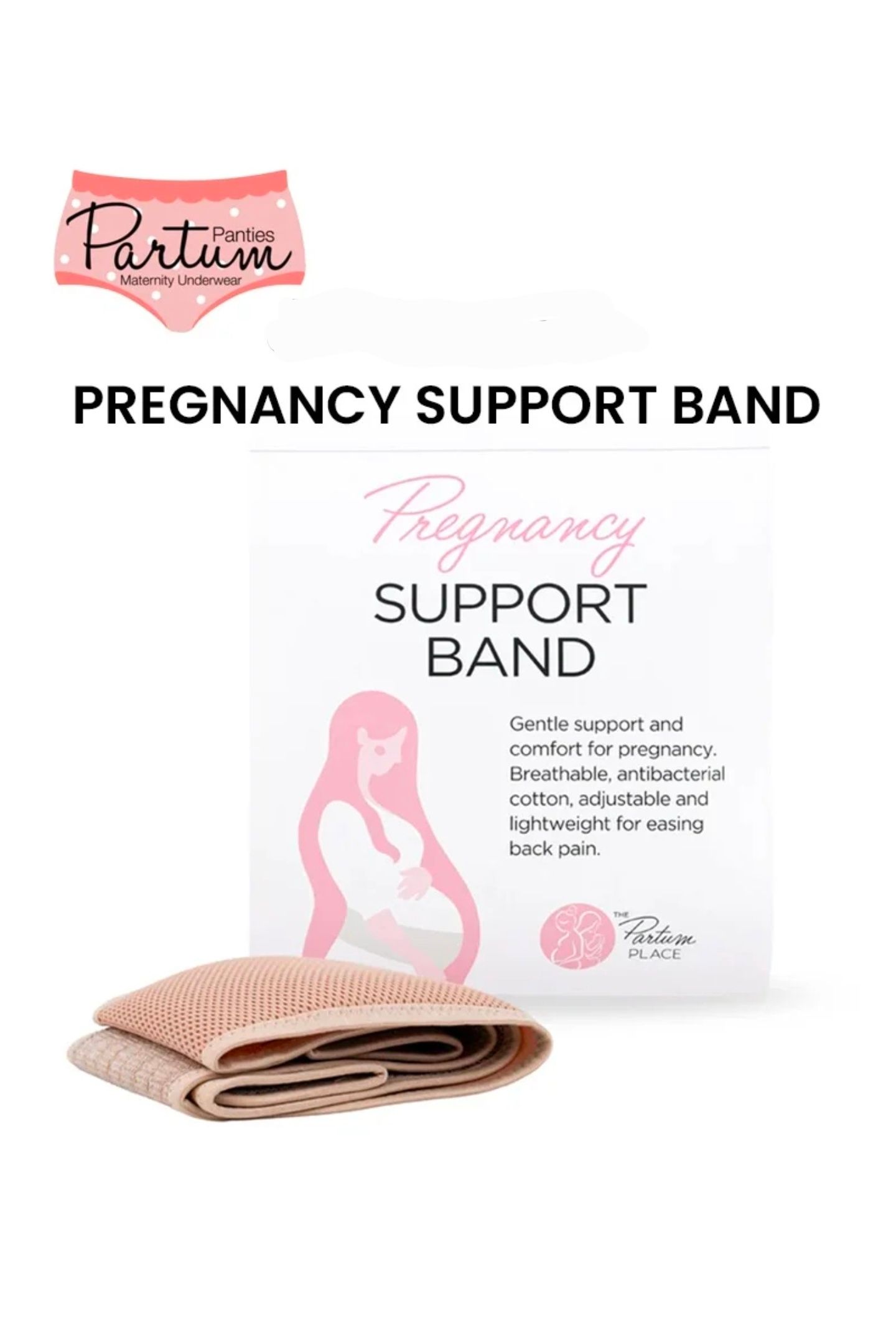 Partum Panties Pregnancy Support Band Comfortable Belly & Back Support_0