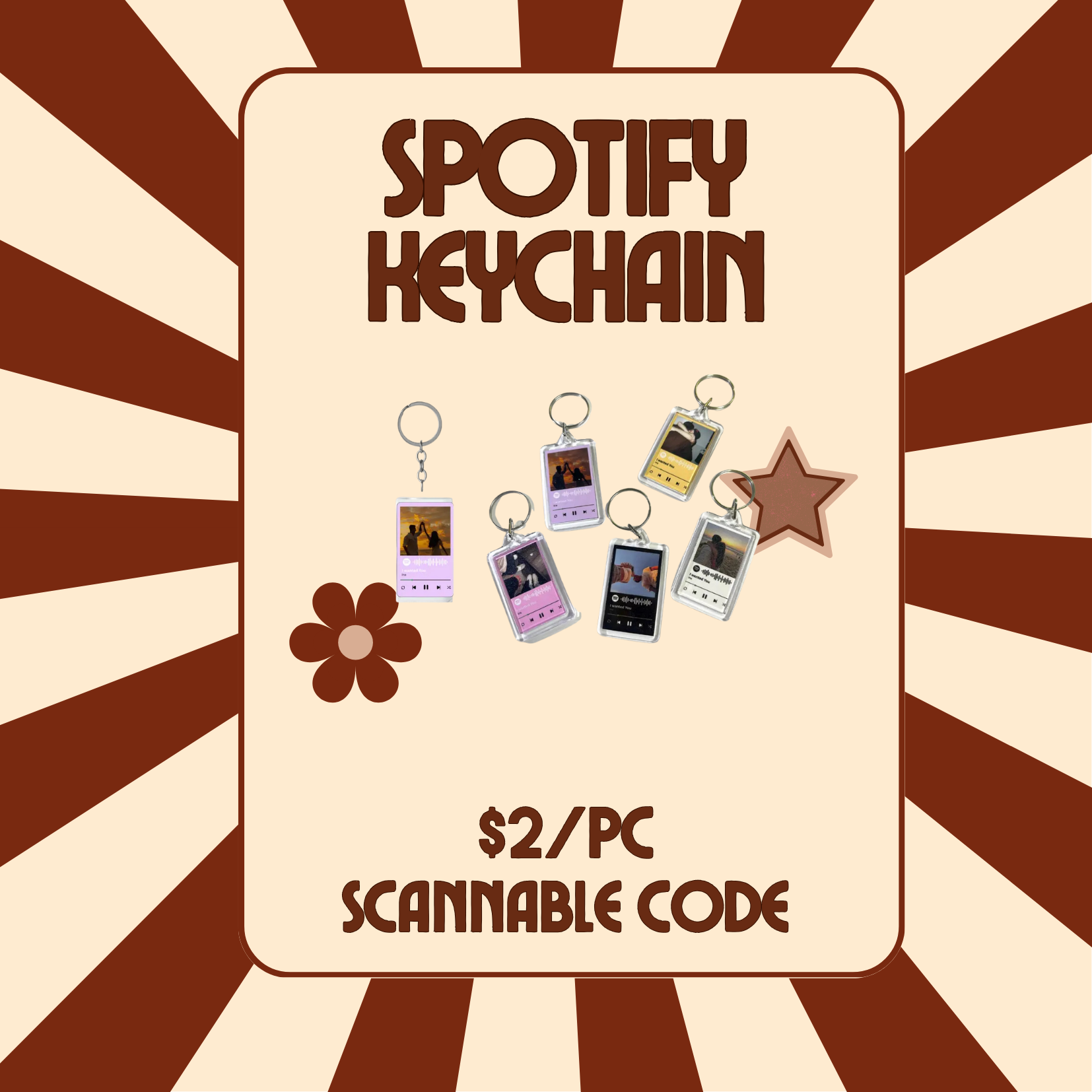 Spotify Acrylic Keychain_0