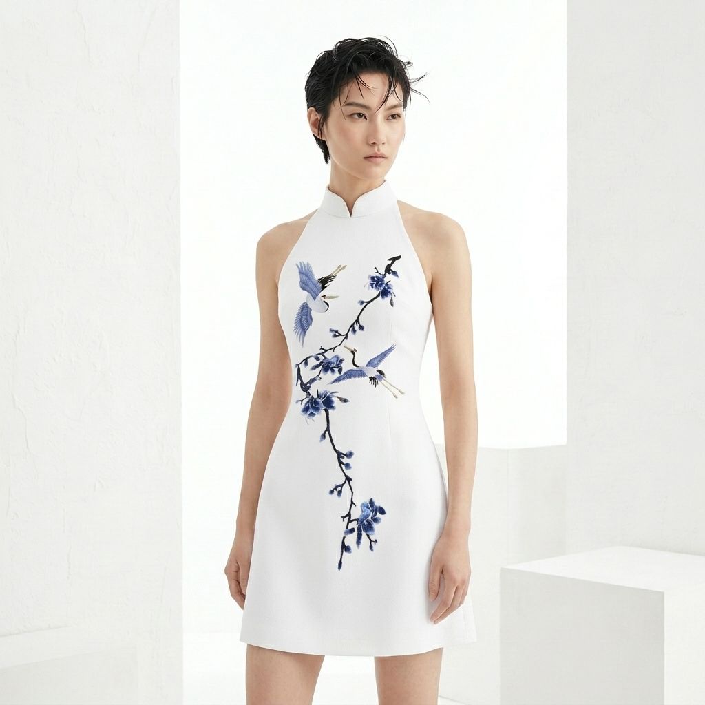 PORCELAINE CHEONGSAM MINI_0