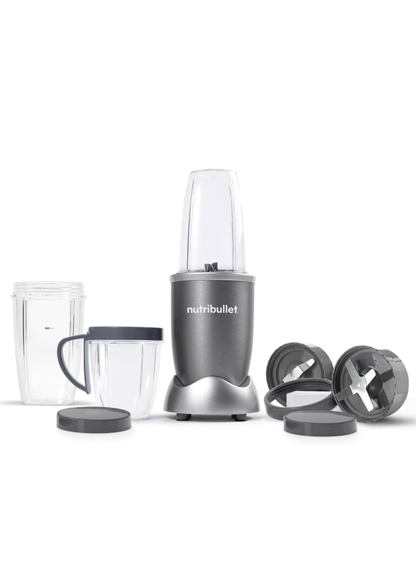 NUTRIBULLET 9-Piece Accessories 600W High-Speed Bullet Blender, _2