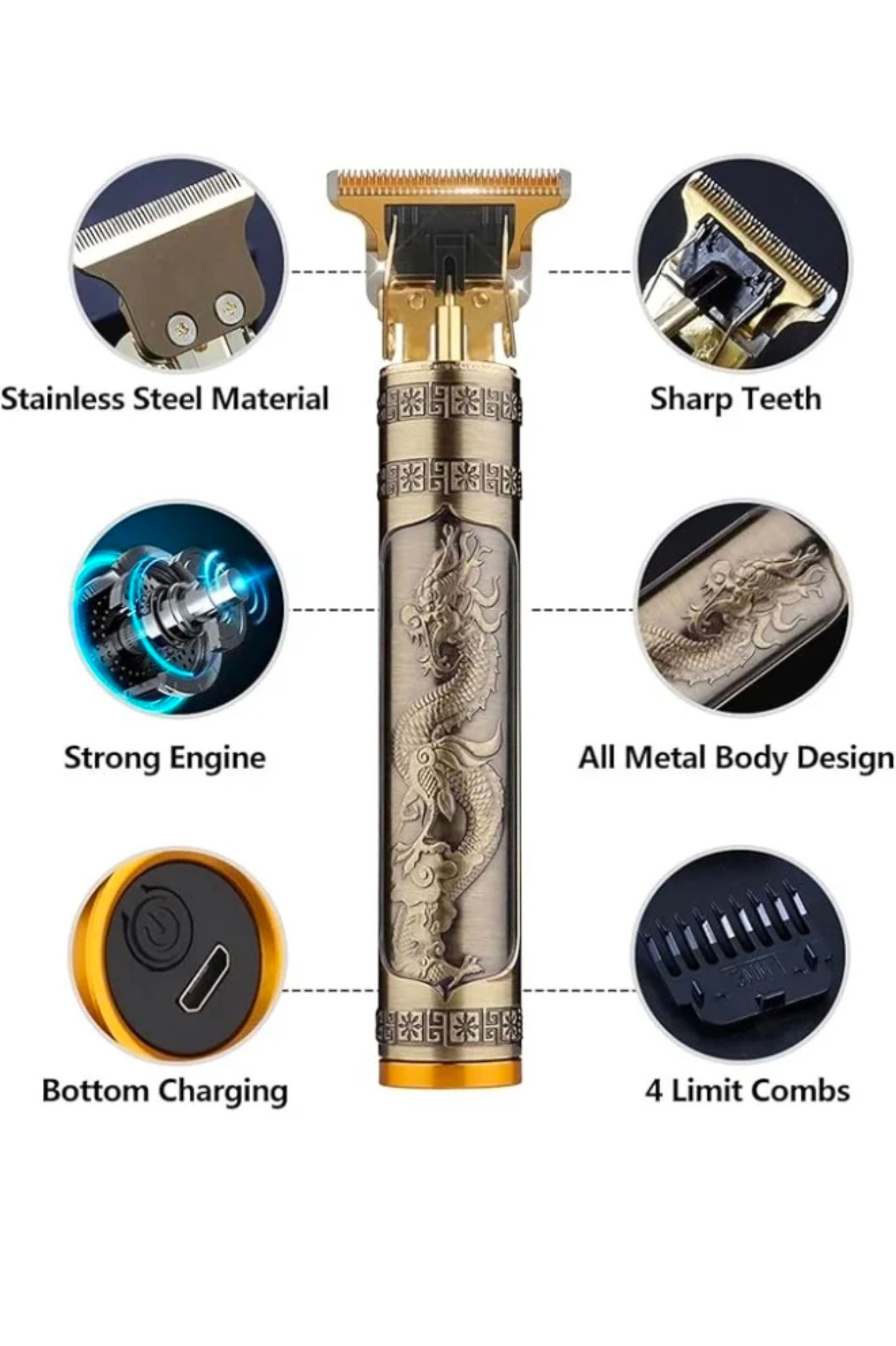 Rechargeable Hair Clippers_0