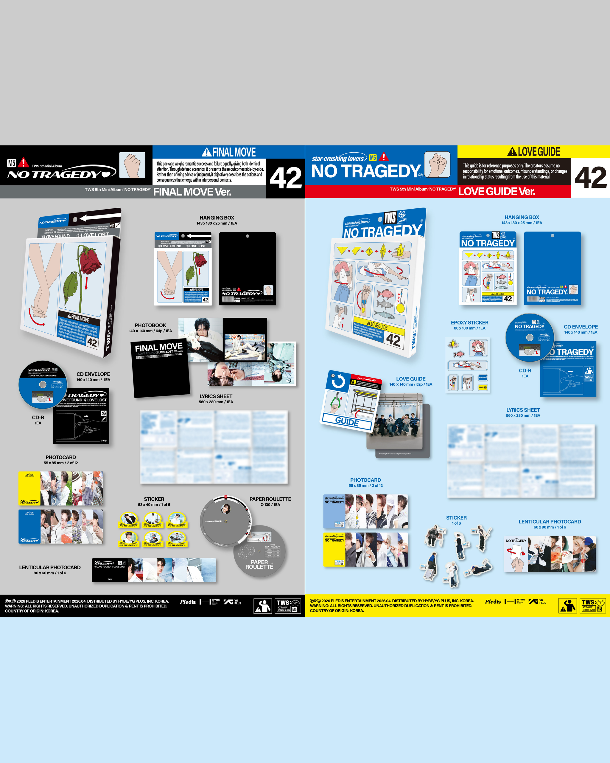 (Selectable POB OY/7-11/KREAM) TWS 5th Mini Album 'NO TRAGEDY'_1