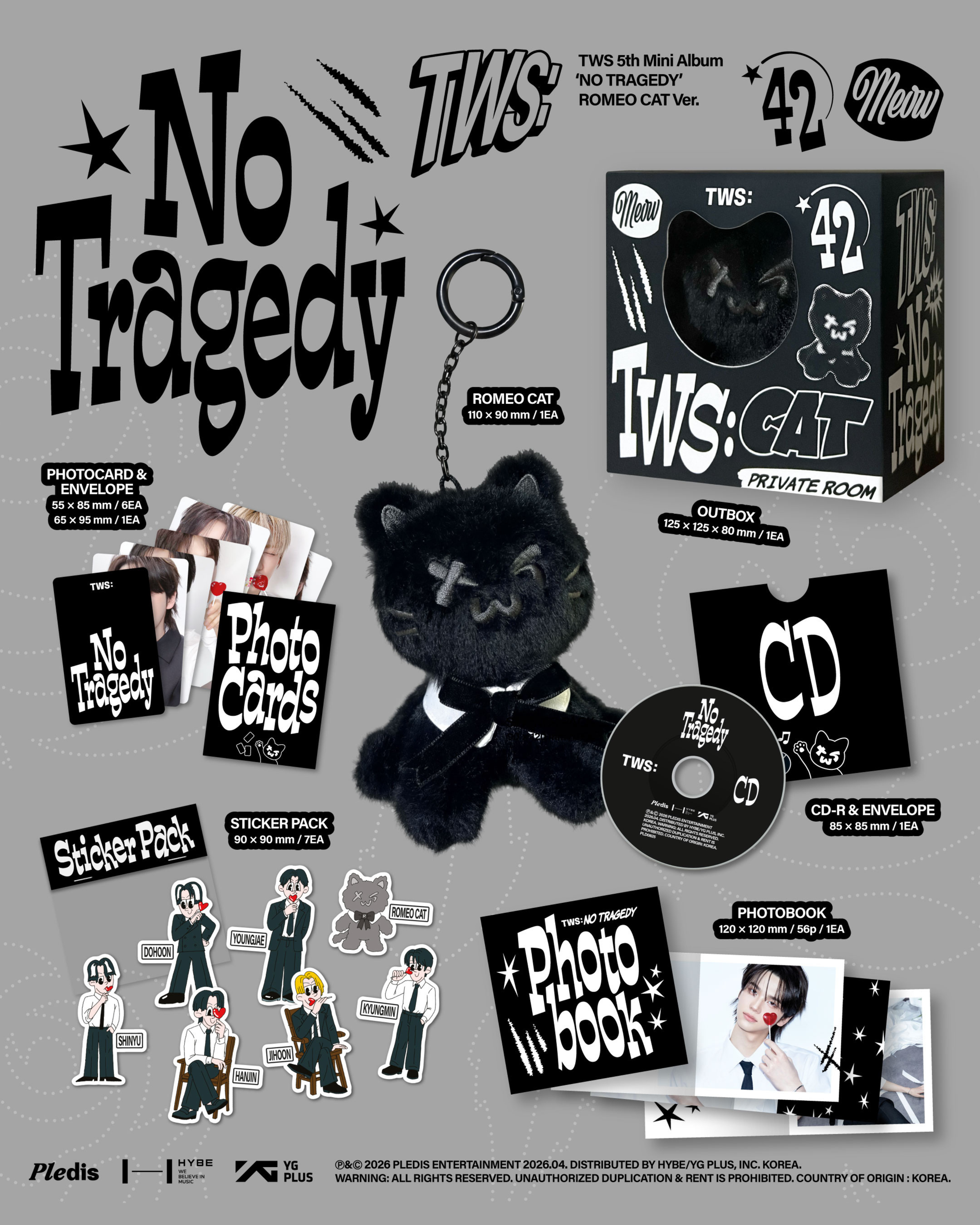(Selectable POB OY/7-11/KREAM) TWS 5th Mini Album 'NO TRAGEDY'_5