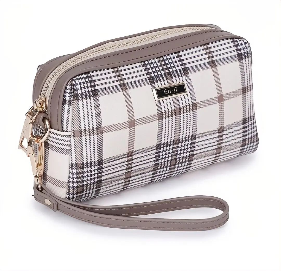 En-ji Ara-Khaki Pouch wanita_0