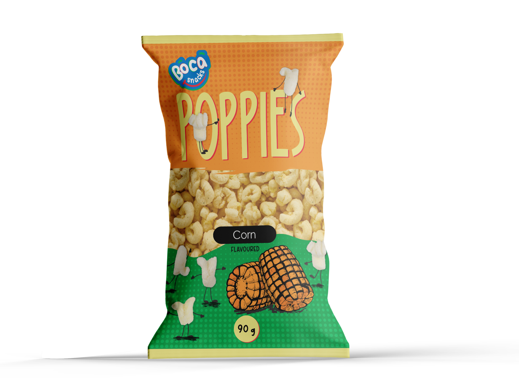 Boca Poppies Corn 90g × 20s_0