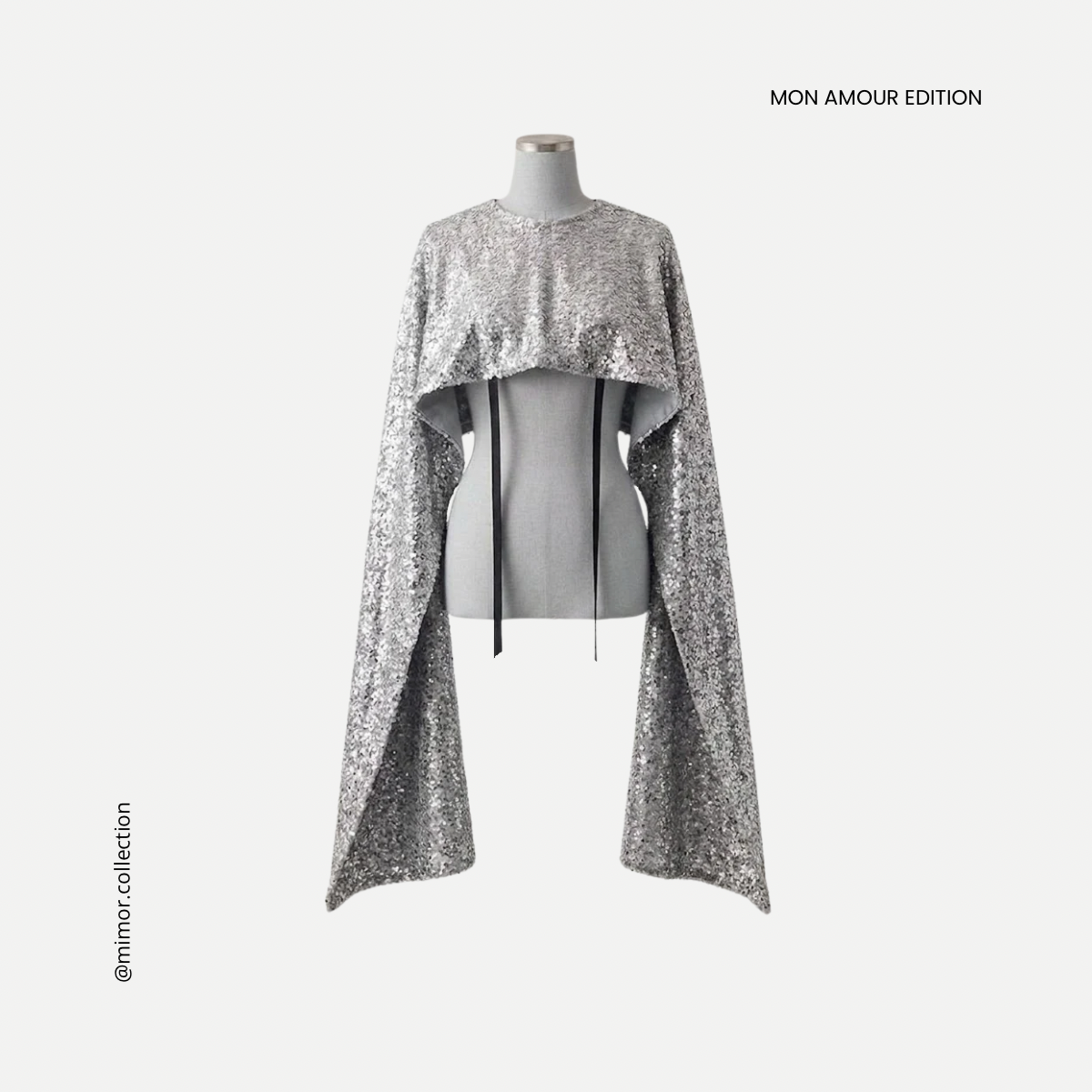 Capa Ete Petite, Plateado Lentejuelas_0