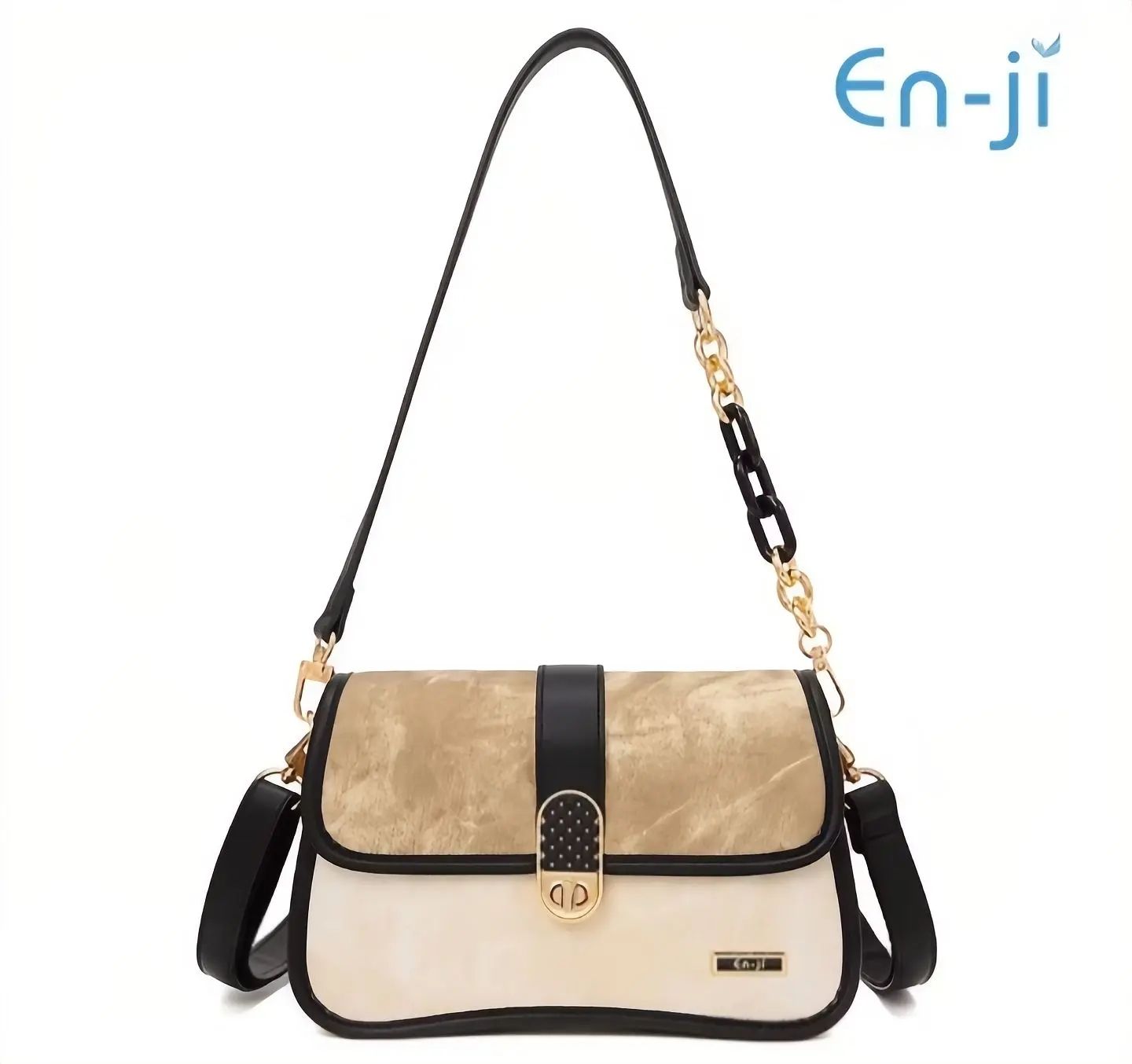 EN-JI YUNO Shoulder Bag [Khaki]_0