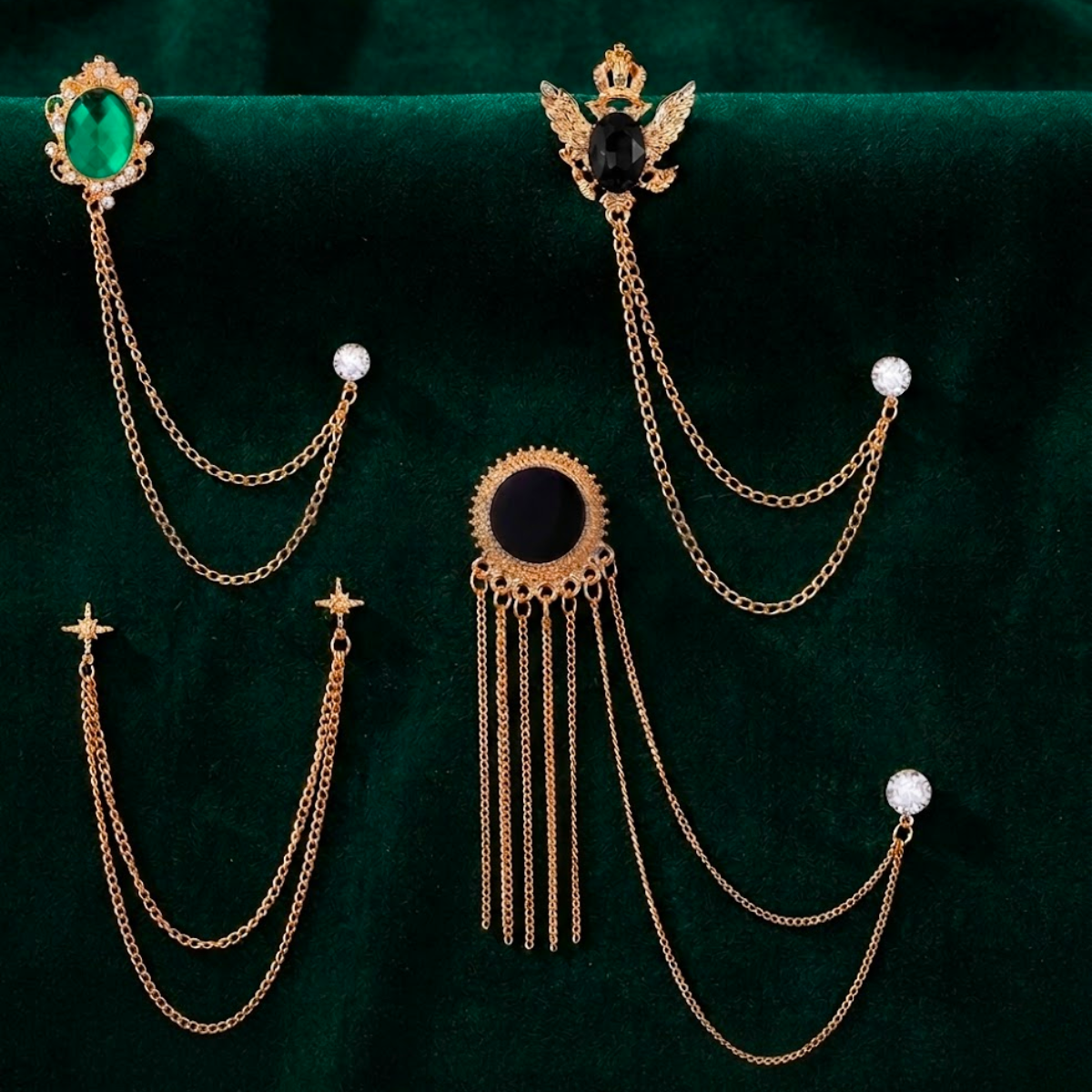 Colección: L' Empive Prive - Pines de Gala con Cadenas _0