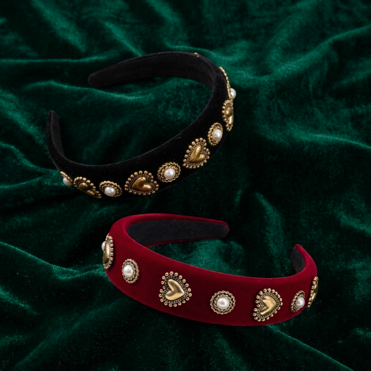 Colección: L' Empive Prive - Diademas Corazón Sagrado_0