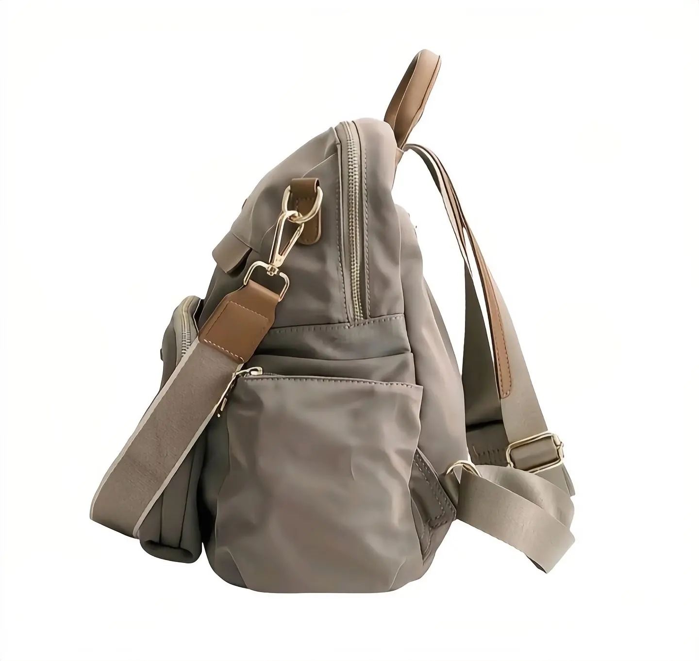 EN-JI LISA BACKPACK [Khaki]_4