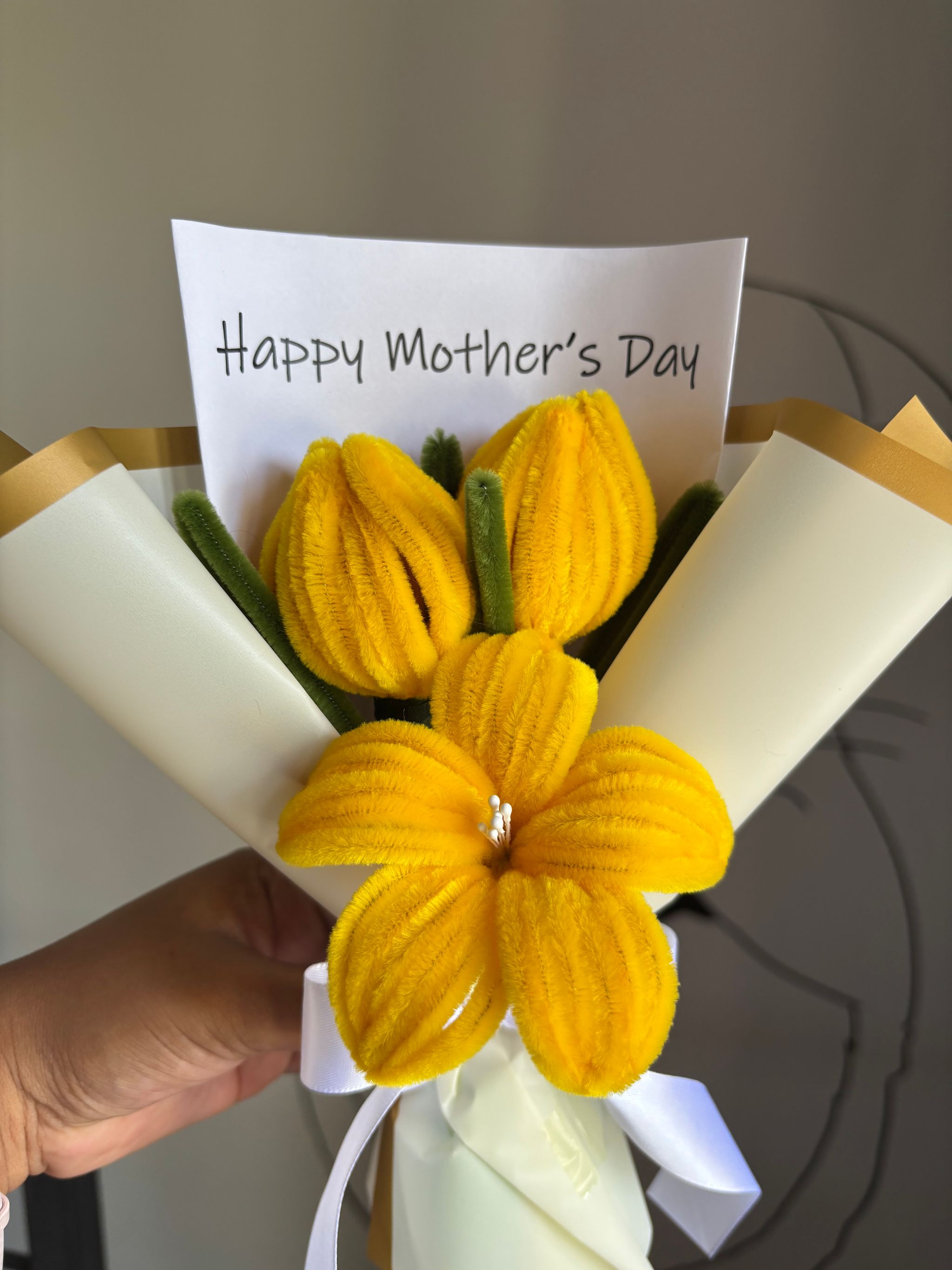 Yellow Mother’s Day bouquet_1