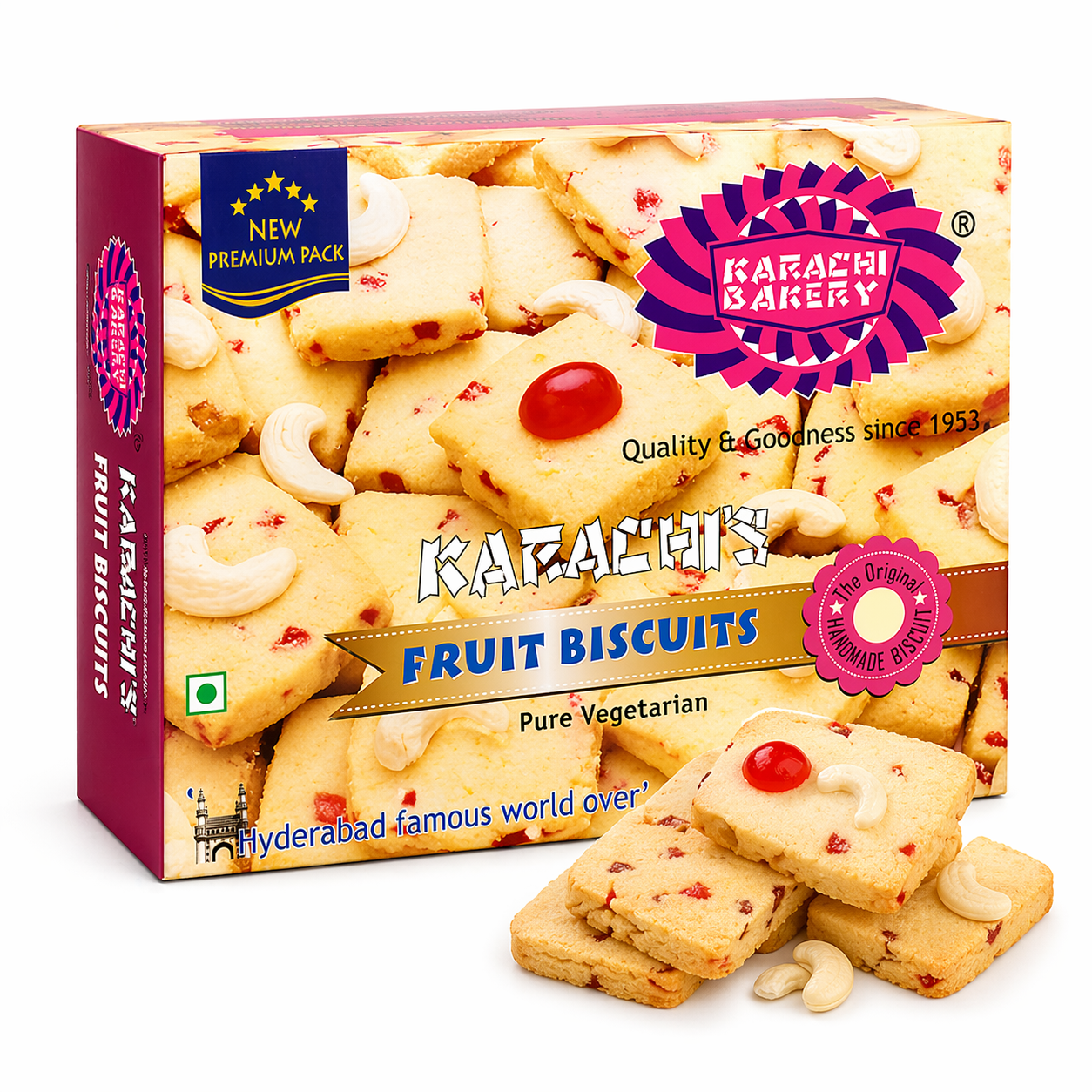 Karachi Fruit Biscuit 200g_0