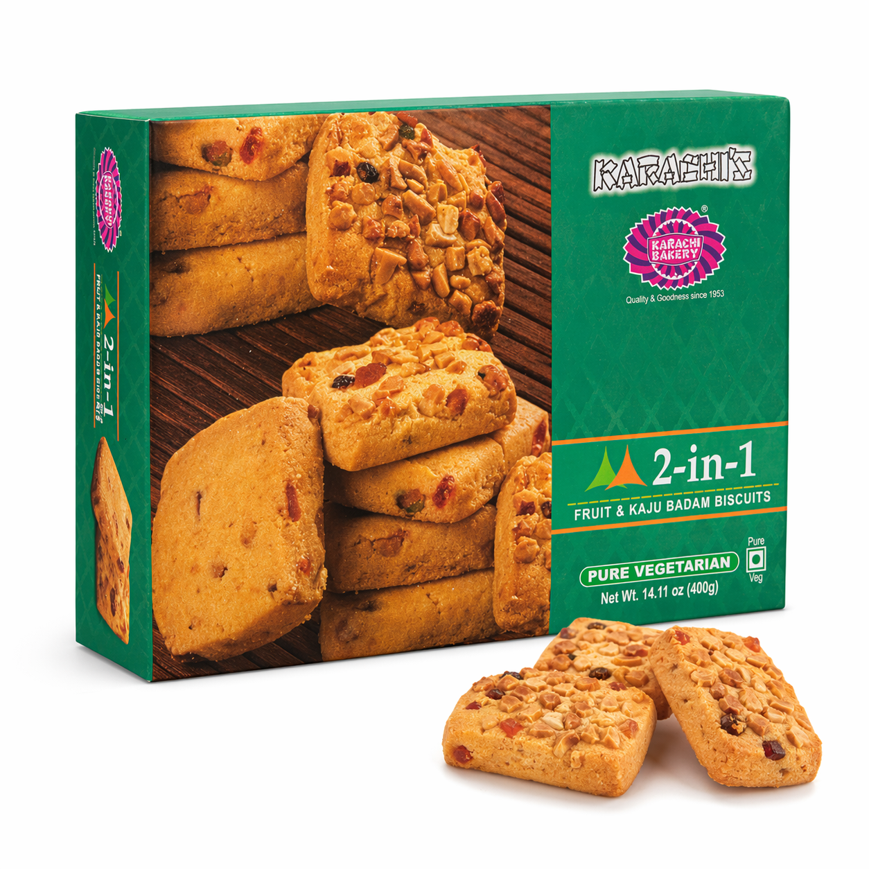 Karachi 2 in 1 Fruit & Kaju Badam 400g_0