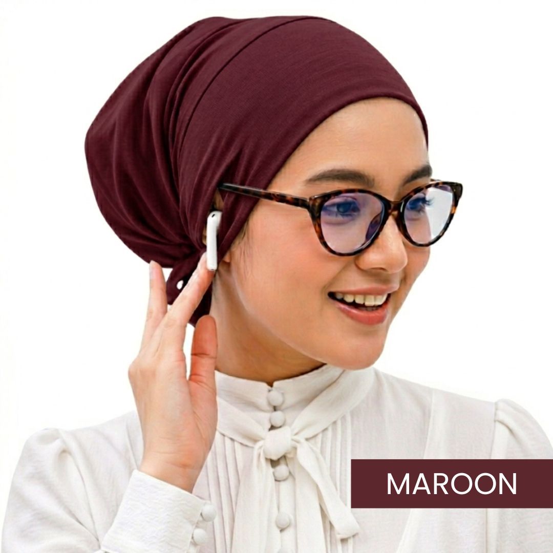 INNER PRO EARFIT MUSLIMAH - MAROON_0