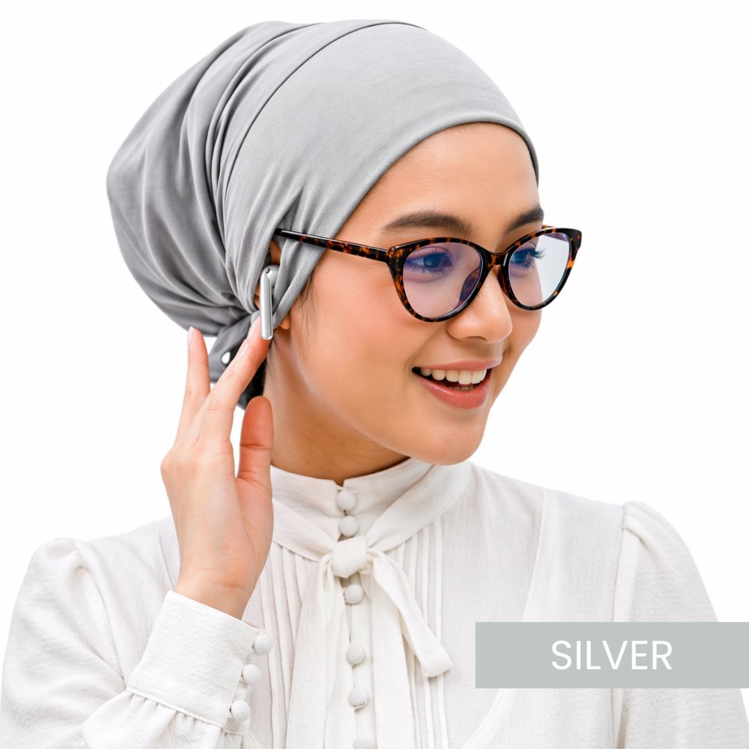 INNER PRO EARFIT MUSLIMAH - SILVER_0