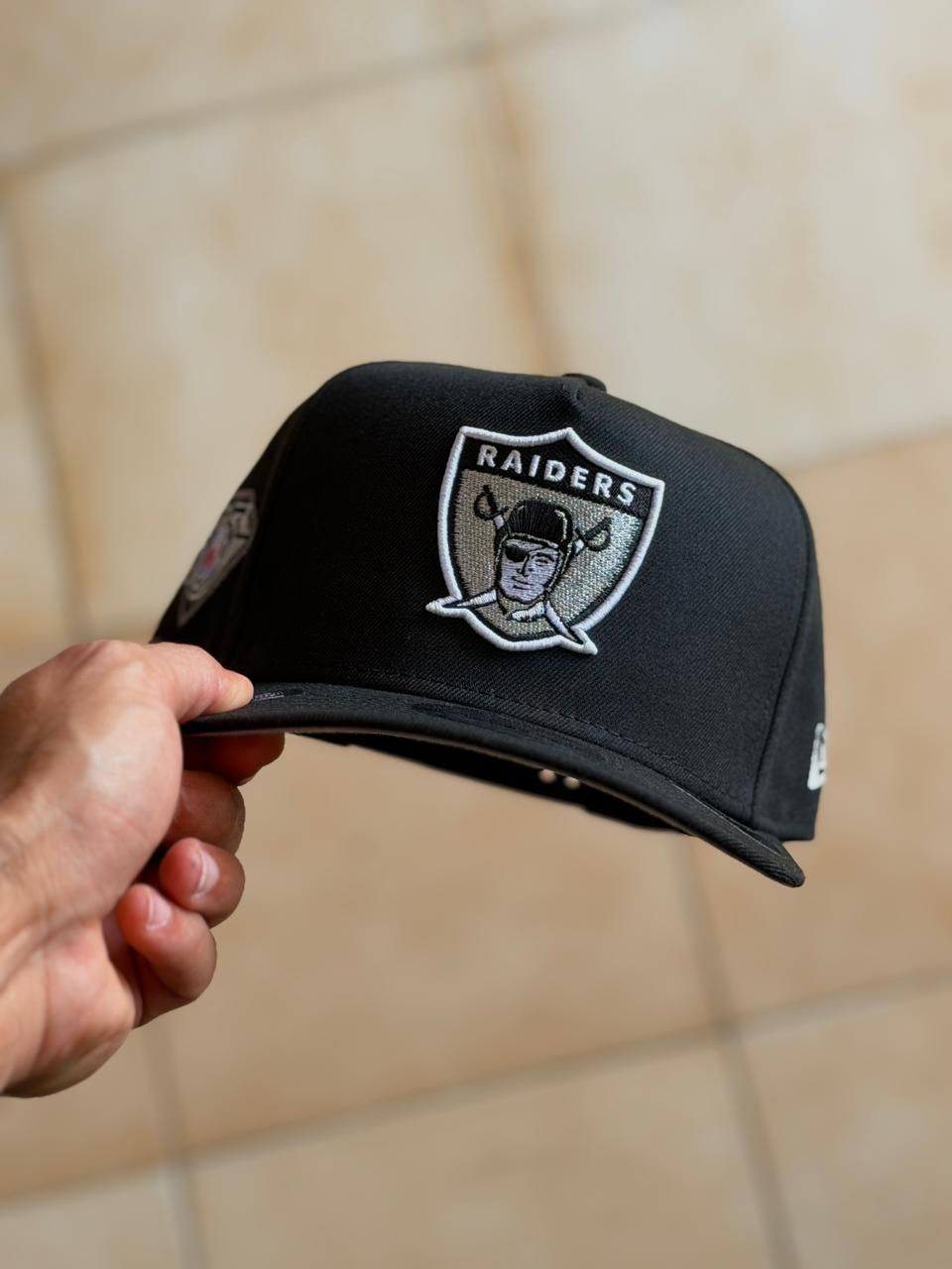 New Era 9Fifty A-Frame -  Oakland Raiders Edition 75th Anniversary Black _4