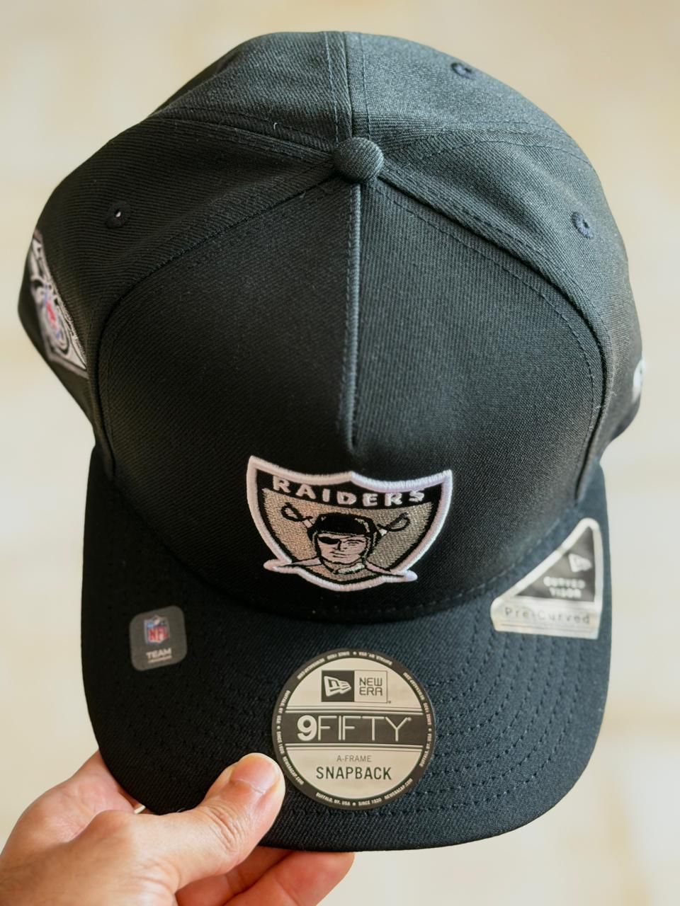 New Era 9Fifty A-Frame -  Oakland Raiders Edition 75th Anniversary Black _6