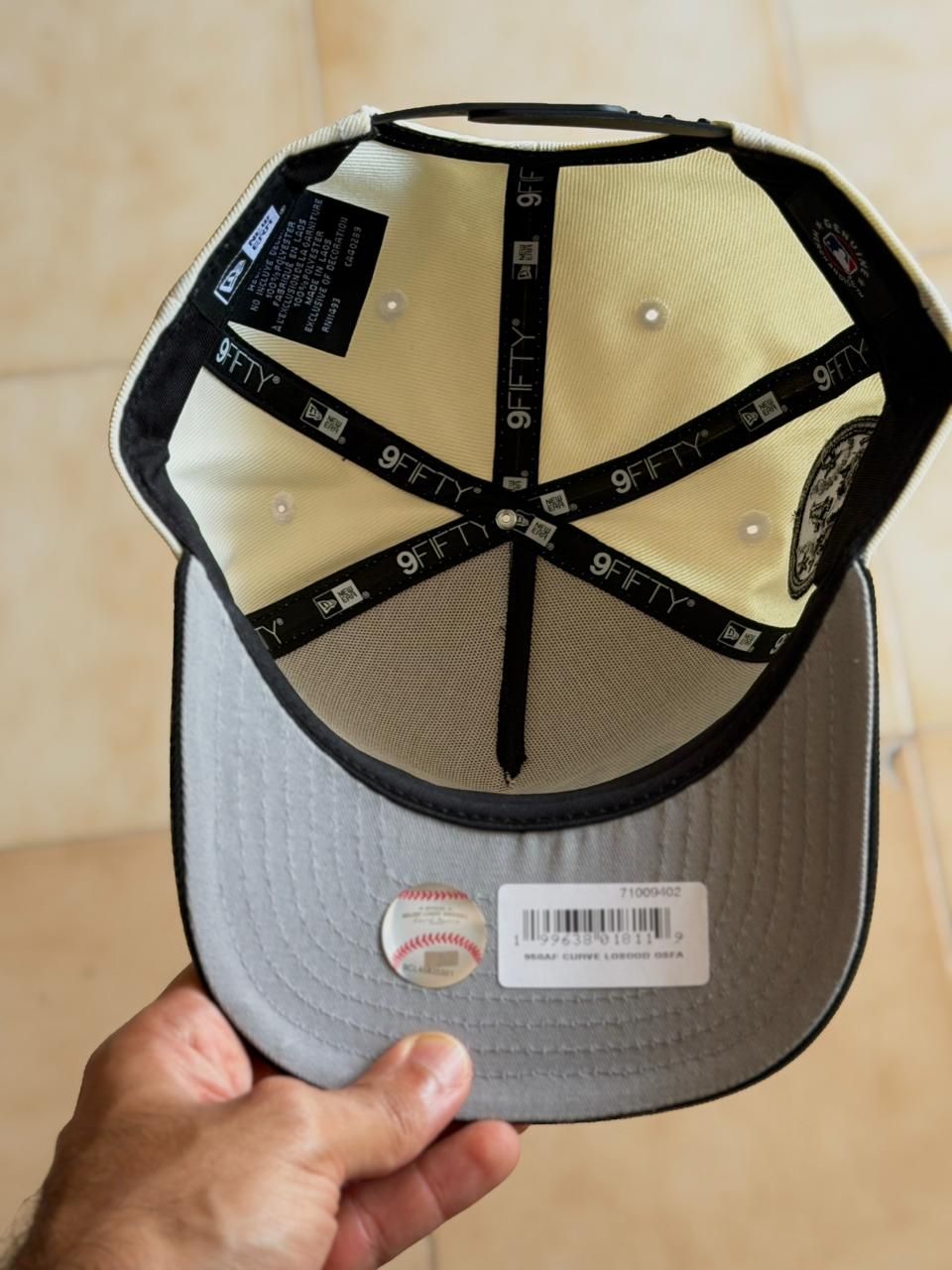 New Era 9Fifty A-Frame -  La Dodgers Skull Chrome Two Tone Edition_7