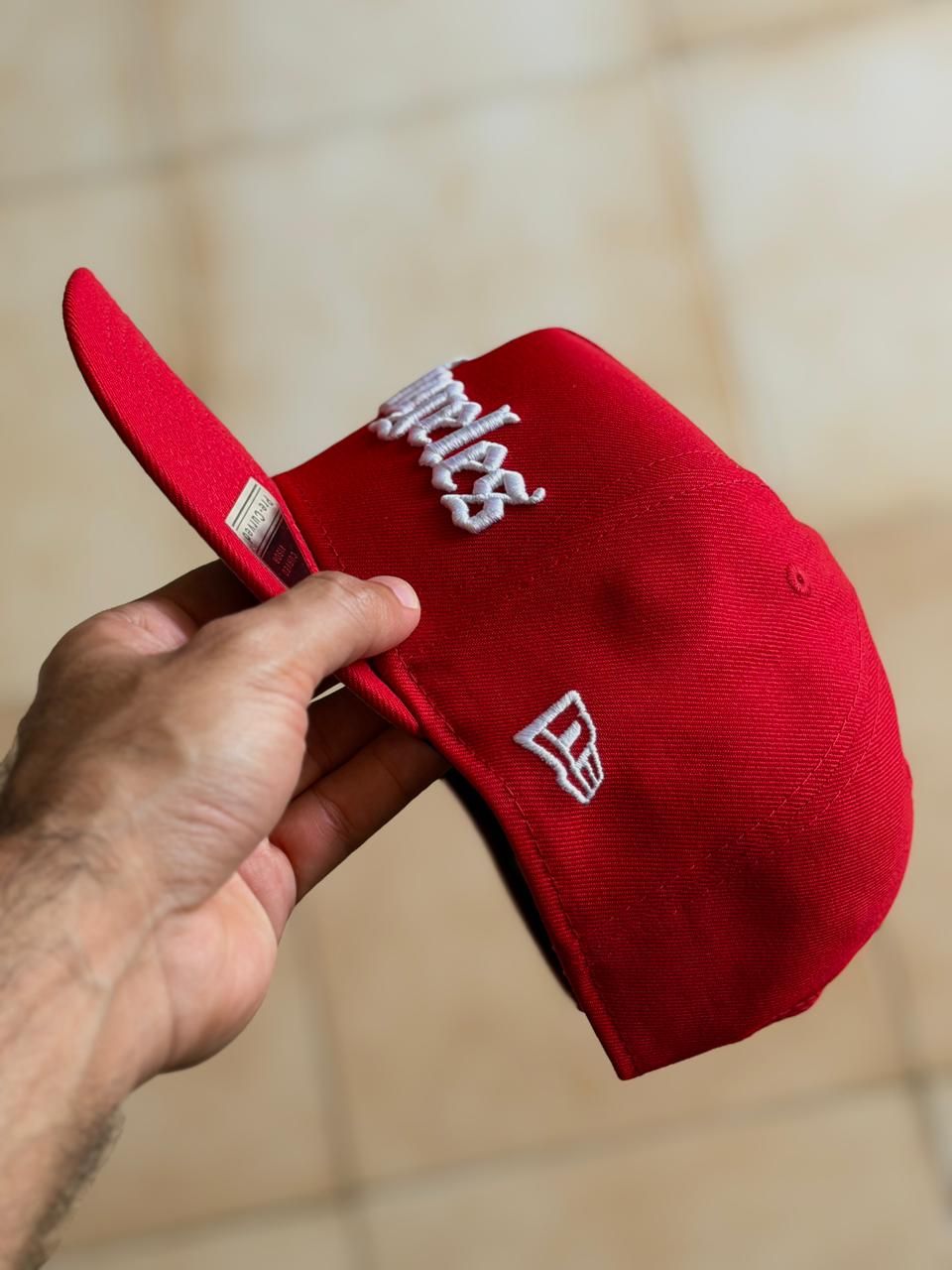 New Era 9Fifty A-Frame - La Dodgers 40th Anniversary Red Prime Edition_5