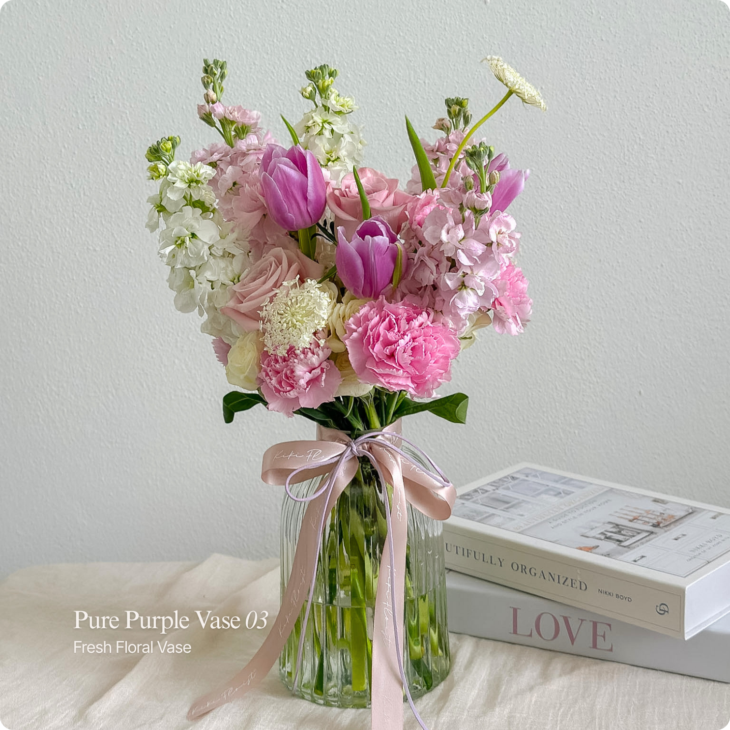 Pure Peach & Purple Vase_3