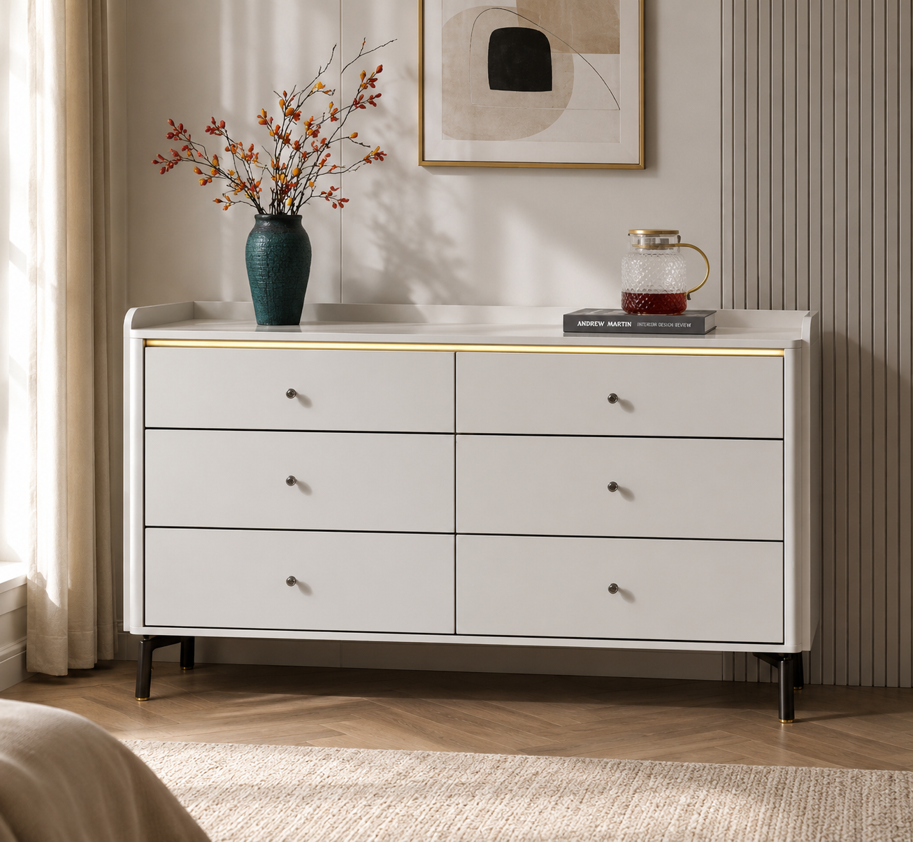 10700134 - MONTCLAIR CHEST DRAWER - Urbanlife BN