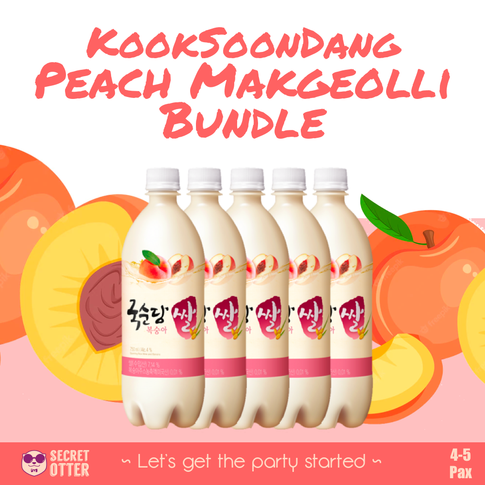 5 x KookSoonDang Peach Makgeolli_0