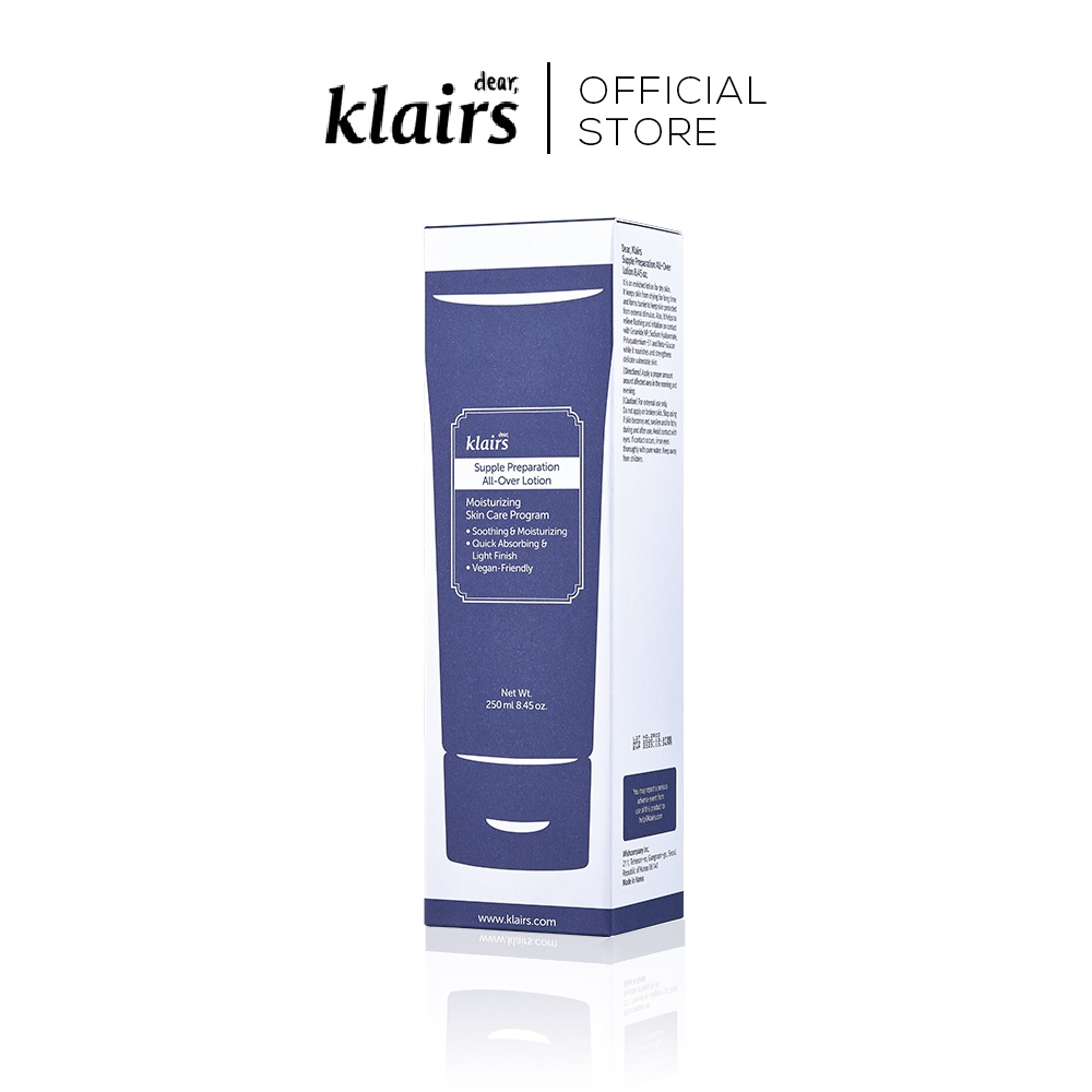 Dear, Klairs Supple Preparation All Over Lotion 250ml_3