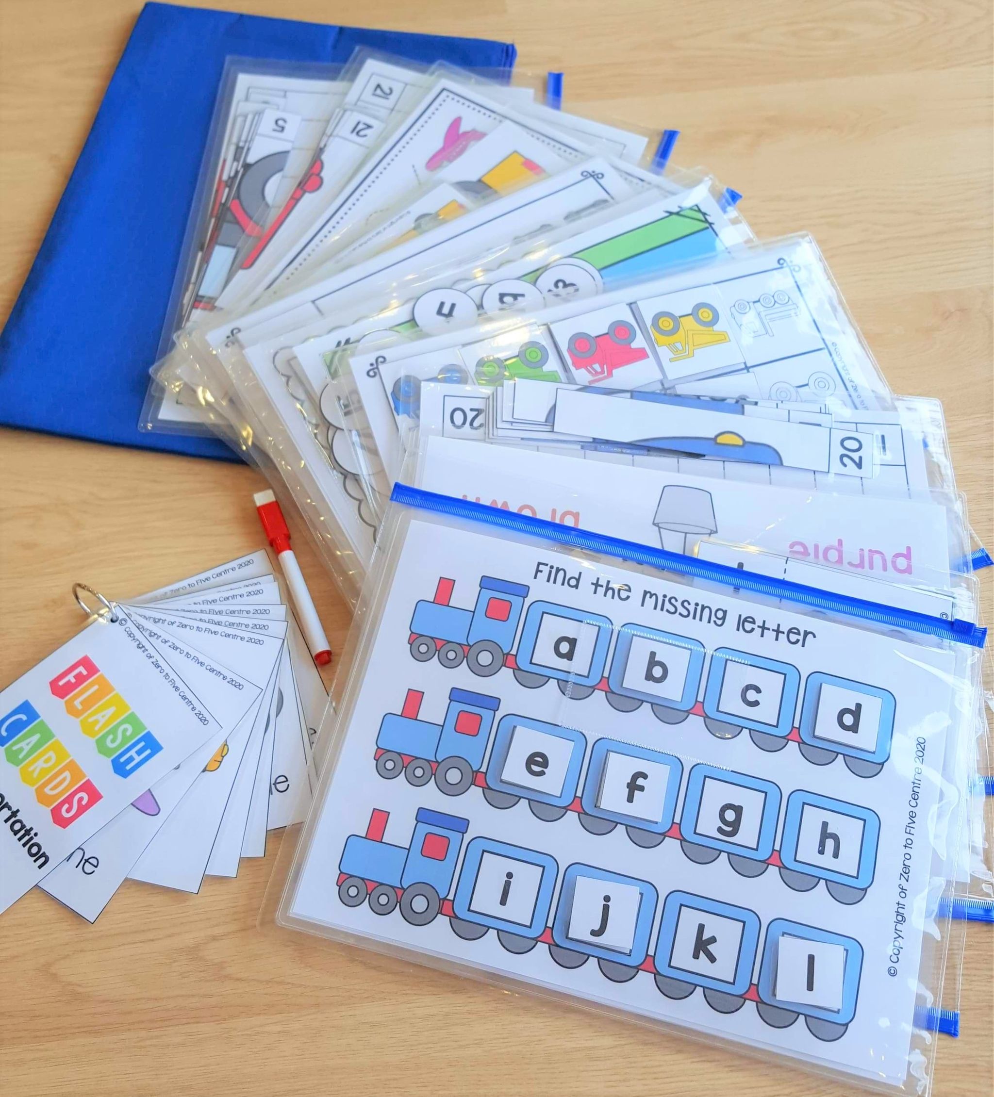 Preschool Learning Kit (Transportation Theme)_0