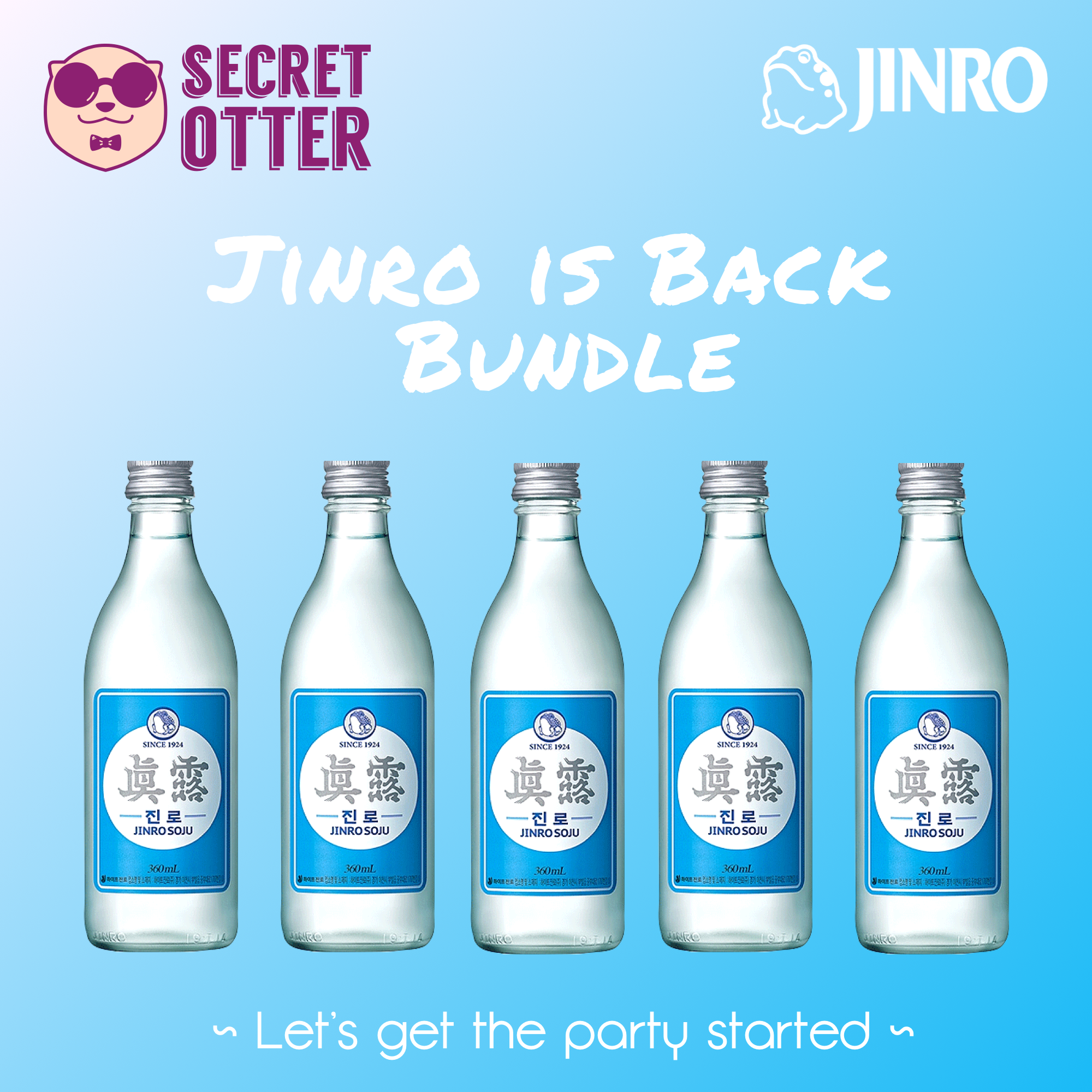 5 x Jinro is Back Bundle_0