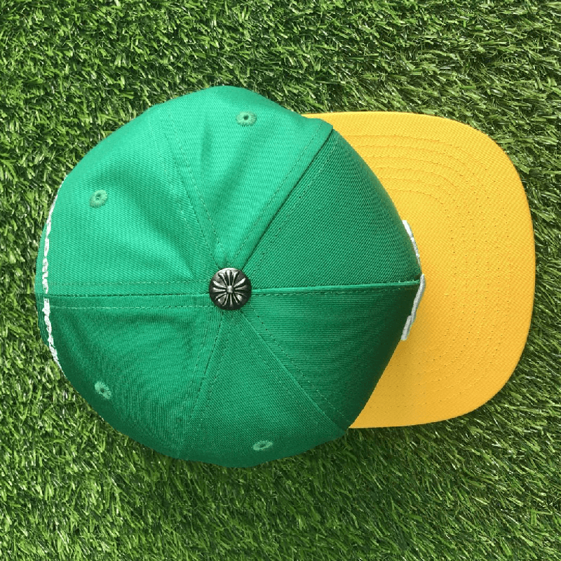 CH FLAT PEAK GREEN AND YELLOW // BLACK_2