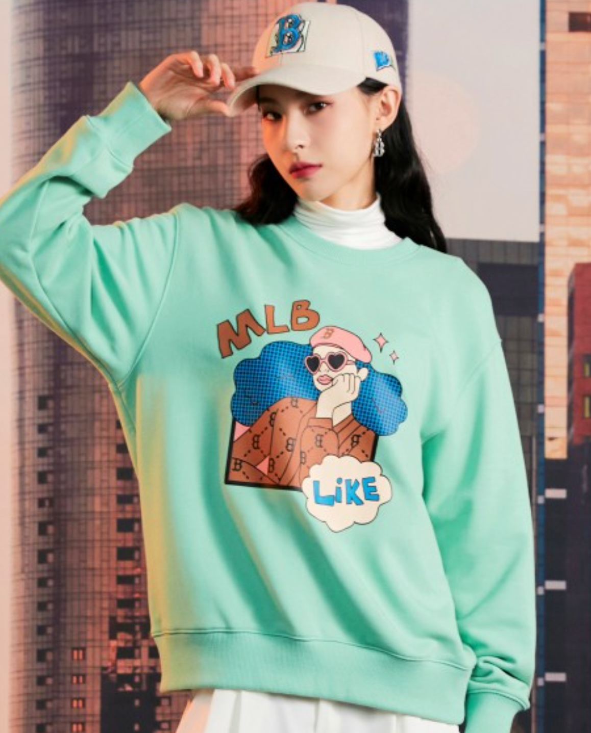 LIKE Cartoon Overfit Sweater - C62_2
