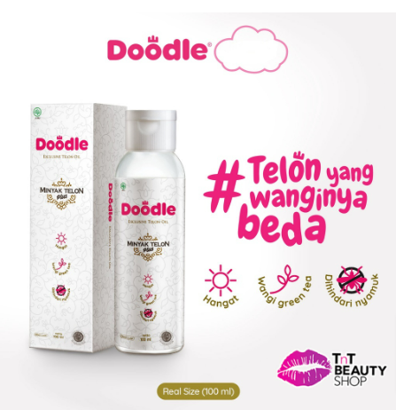 Doodle Minyak Telon Plus Greentea 100ml | Minyak Pijat untuk Bayi dan Anak_0