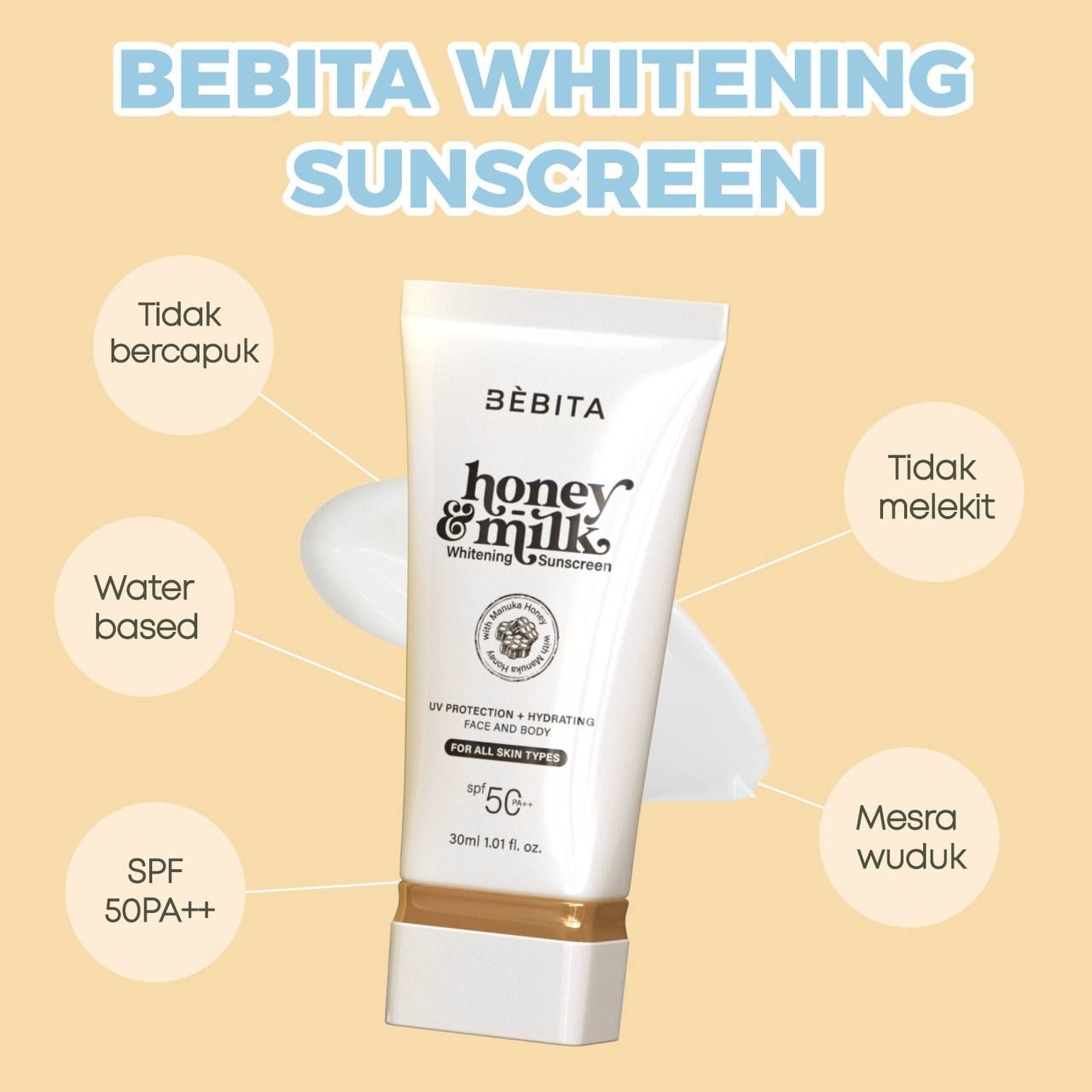 Honey & Milk Whitening Sunscren_2