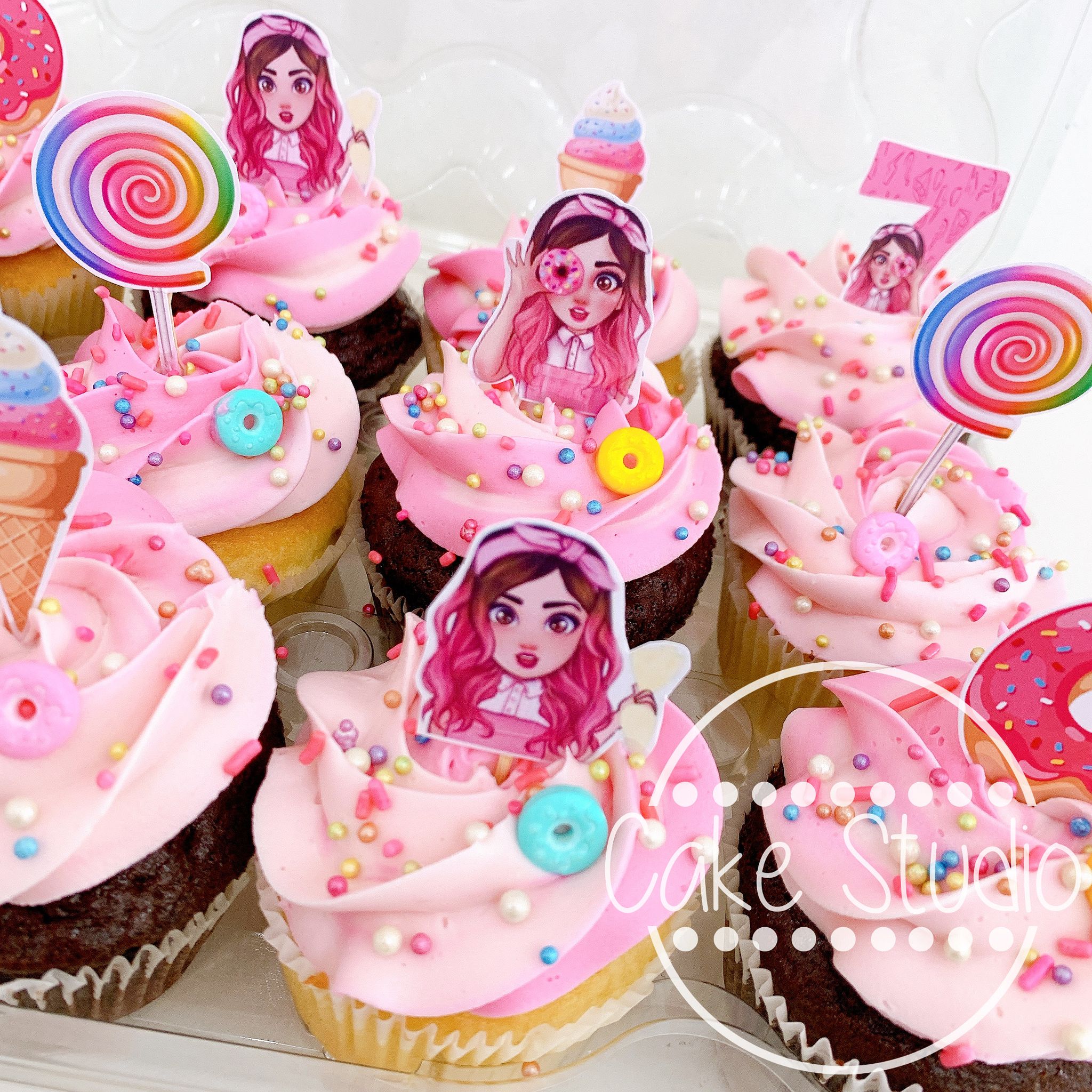 Caja 6 Cupcakes Personalizados - Simples_1