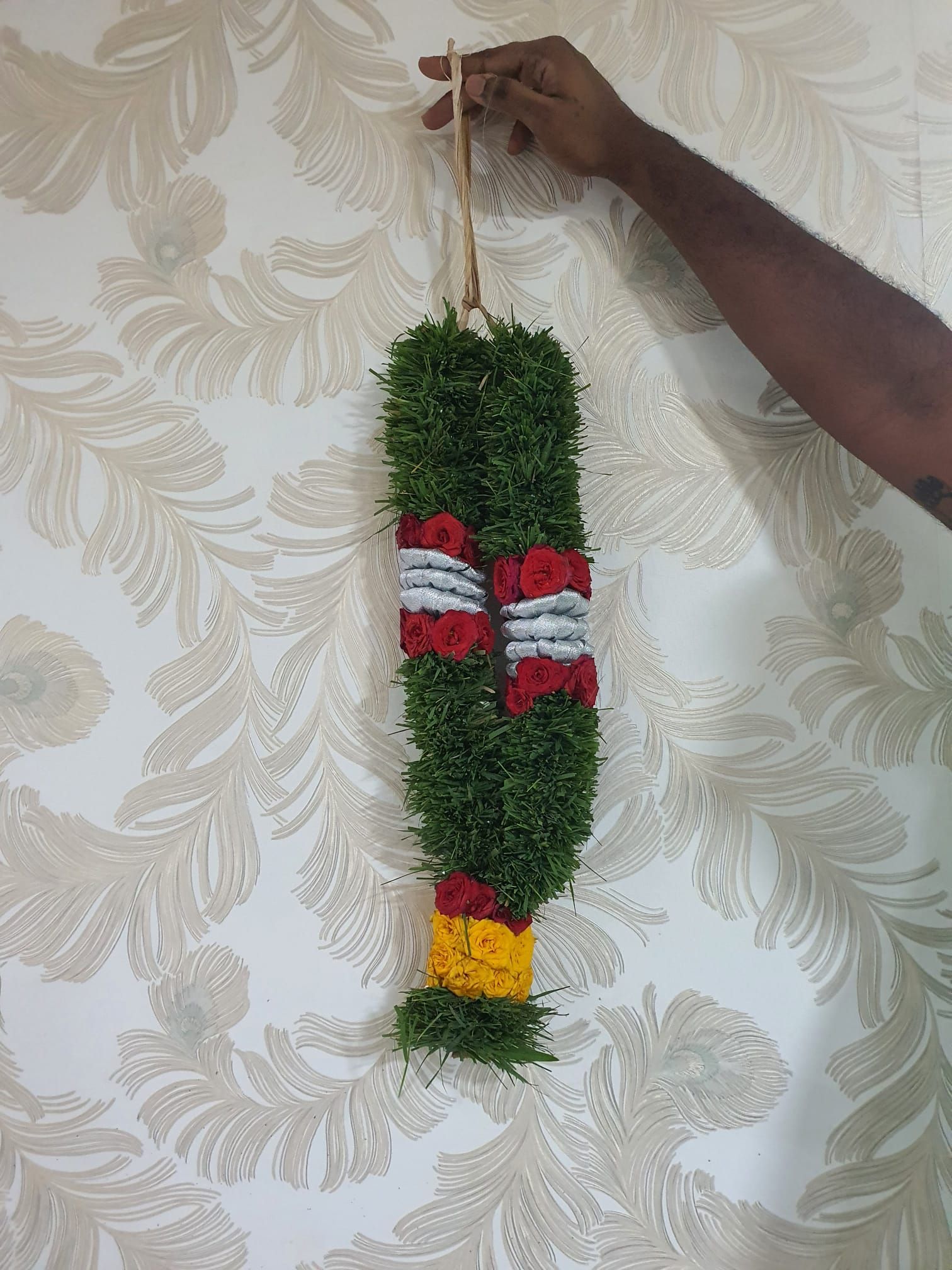 Arugampul garland _1