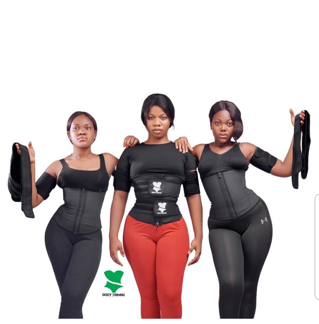 Detachable double strap waist trainer_0