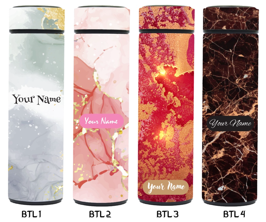  Tumbler Print UV Motif Marble (Rubber Coated, High Quality) _0