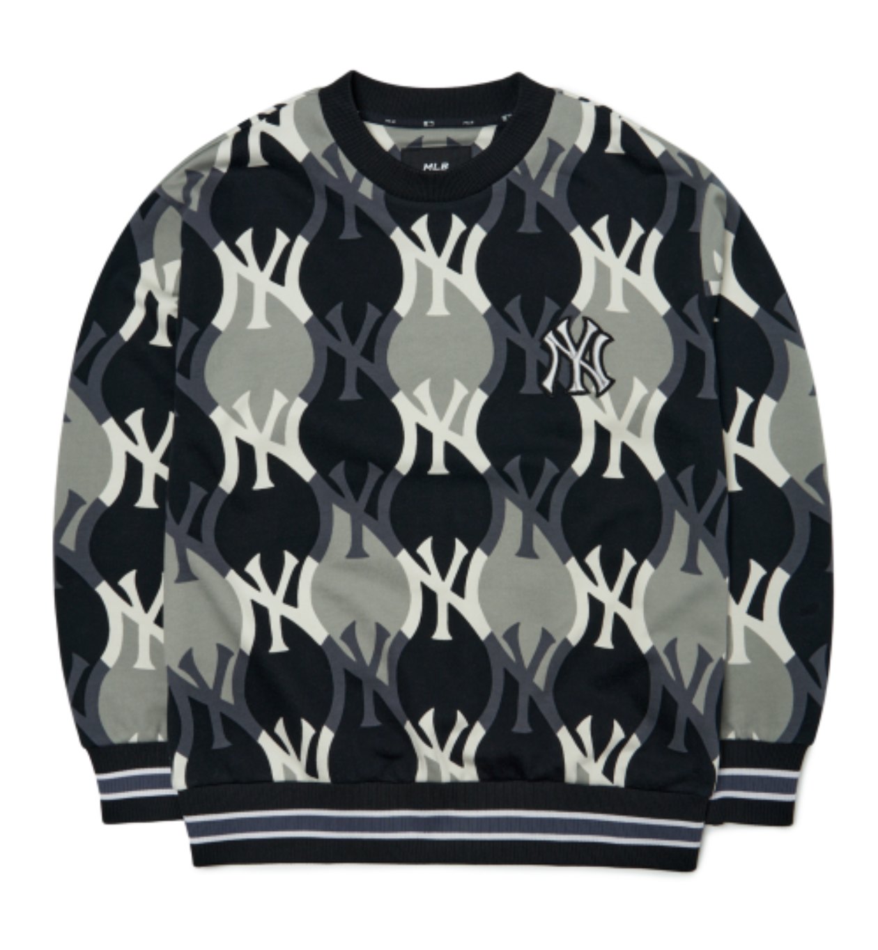 Argyle Overfit Sweatshirt - C53_0