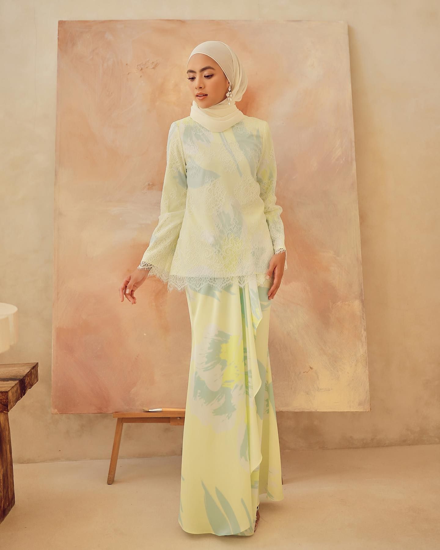  FIOLLA  KURUNG - LEMON MINT_0