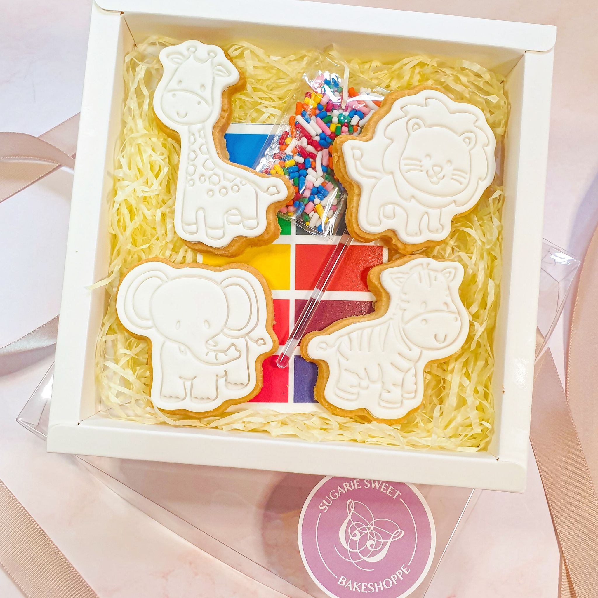 🦁 Safari Animals PYO Cookie Kit_0
