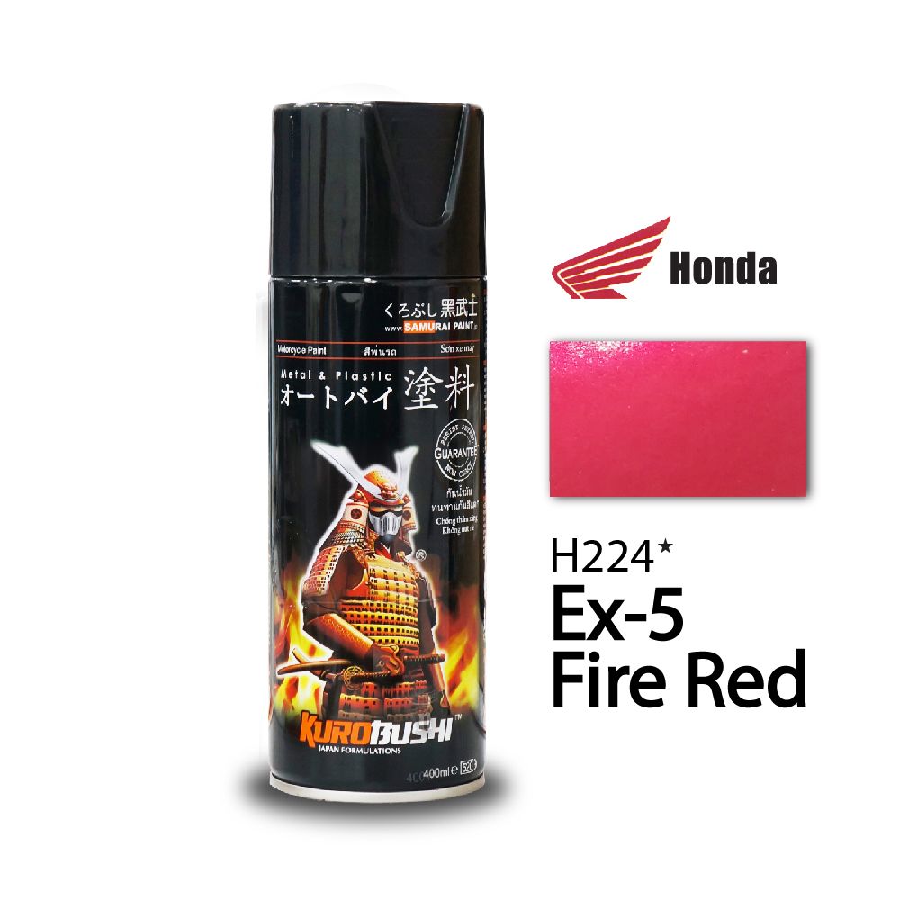 SAMURAI Spray Paint HONDA Colour 400ml (#h212 #h214 #h221 #h224 #h227 #h231 #h232 #h233 #h235)_10