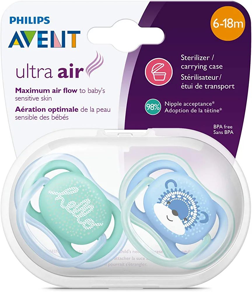 🔥Ultra Air Avent 2pcs Pacifier🔥_0