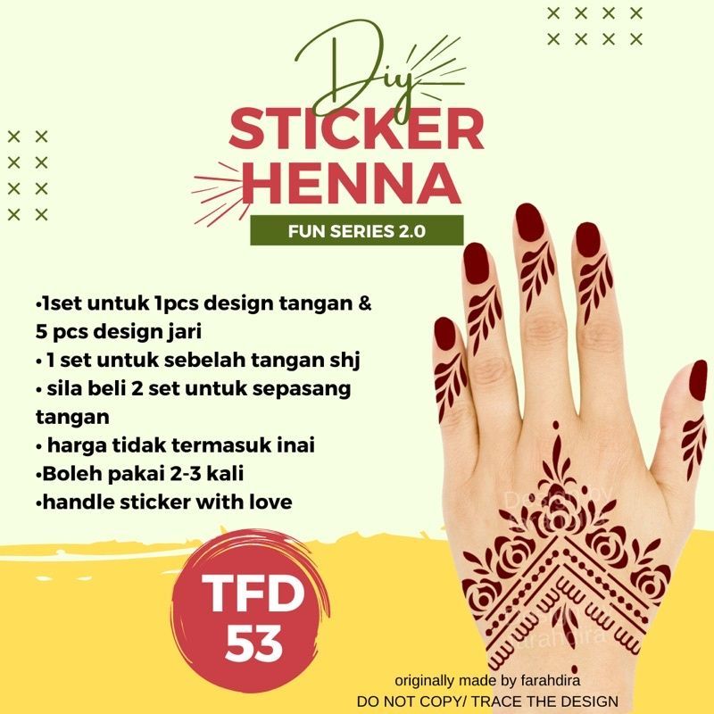 Sticker Henna_4