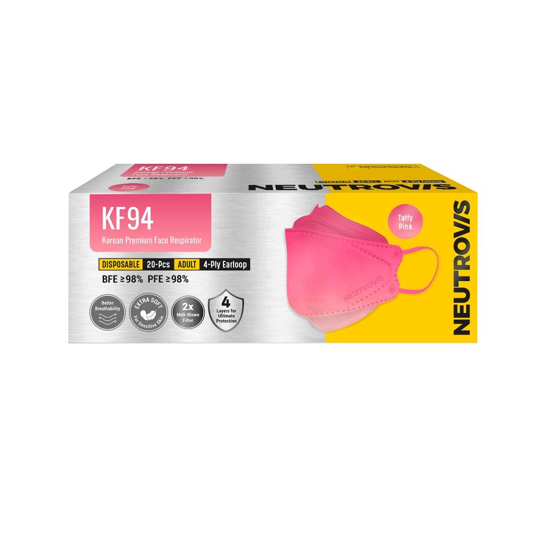 [PREORDER] Neutrovis 4-Ply KF94 Masks 20pc/Box_1