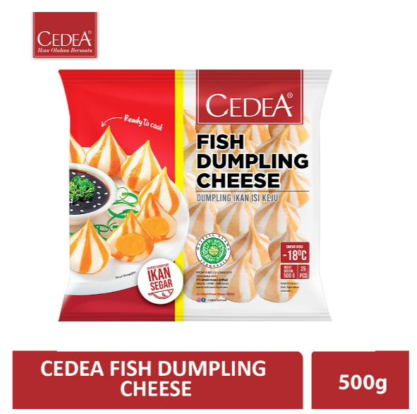 Cedea Fish Dumpling Cheese (500gr)_0
