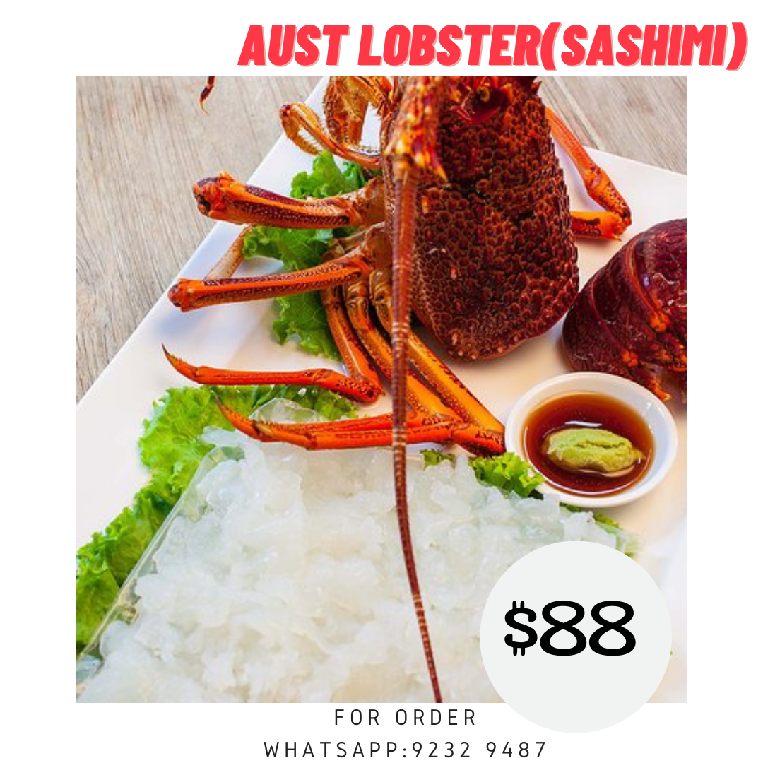 AIR FLOWN LIVE AUSTRALIAN LOBSTER SASHIMI 生猛澳龙刺身 (600G)_0