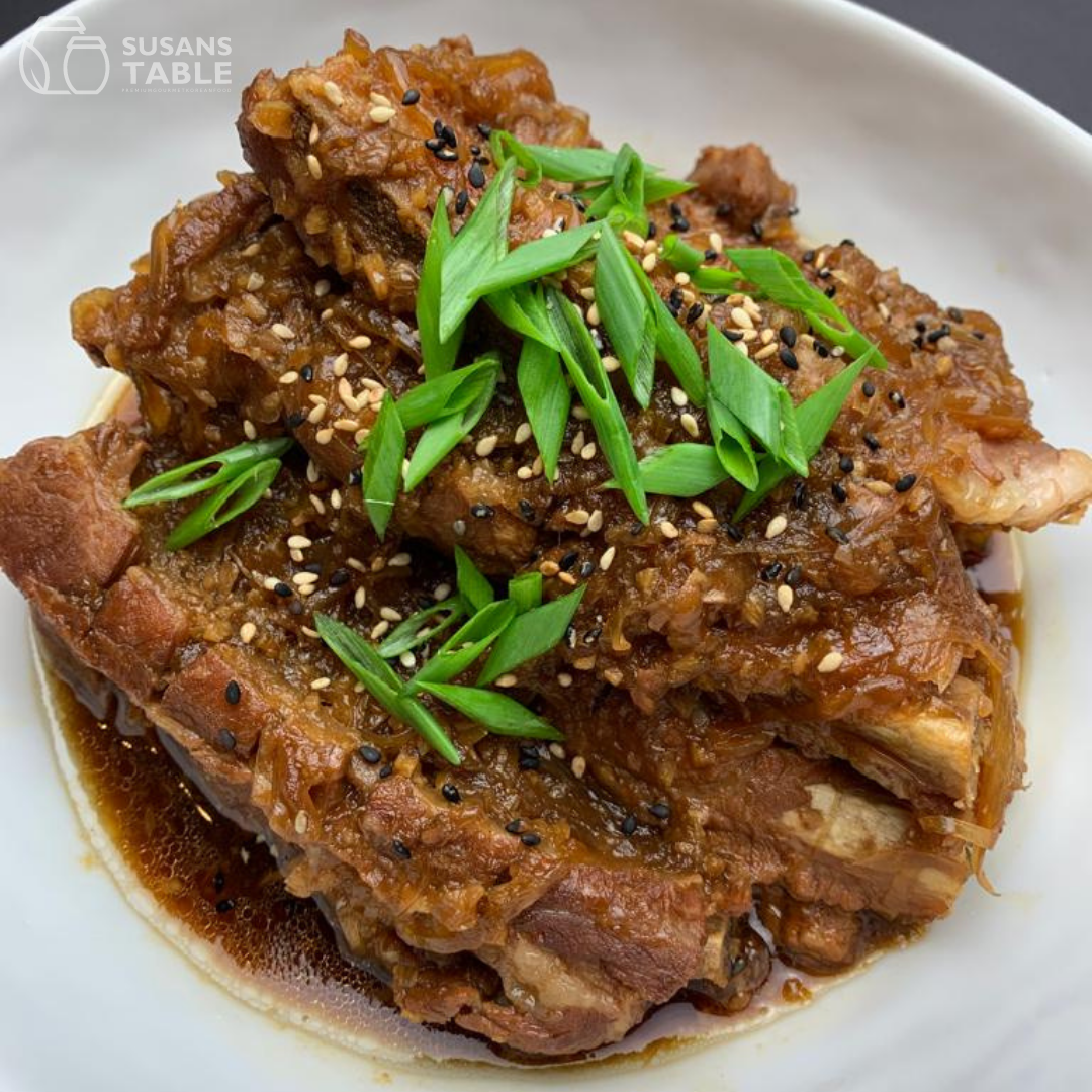 N50. Sweet and Salty Soy Sauce Braised Baby Back Rib (단짠의 정석 간장 등갈비찜 1.3kg) _0