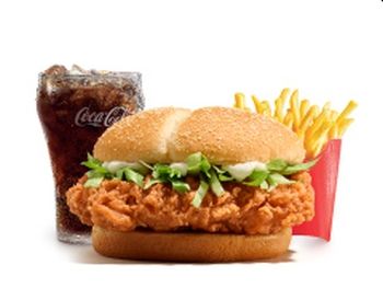 Spicy Chicken McDeluxe McValue Meal_0