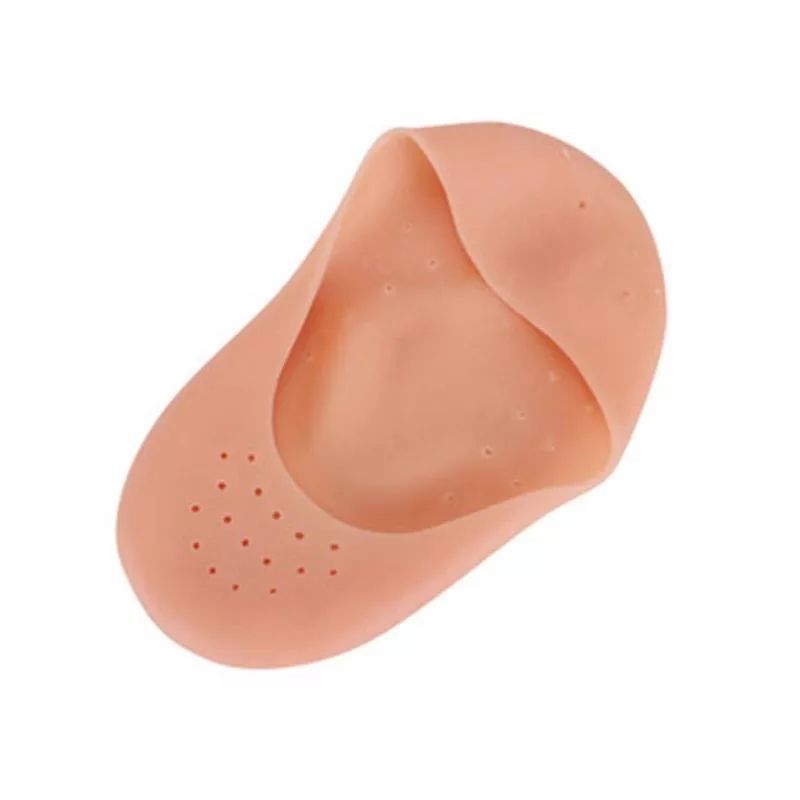 Chaussettes de pied anti-sèches, Silicone protéger les semelles talons_1