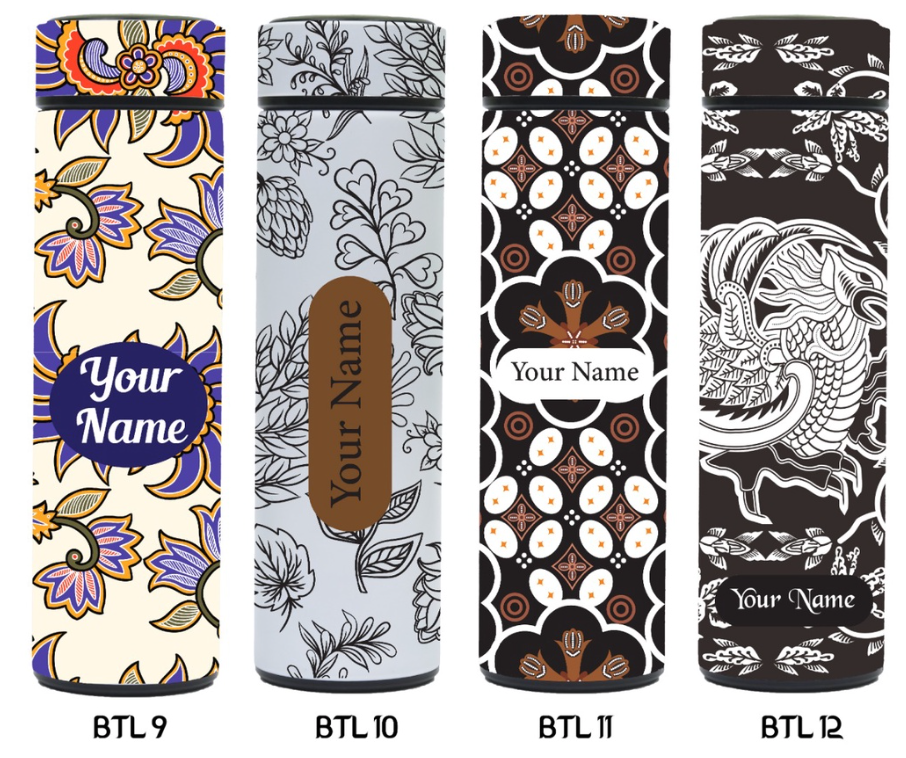  Tumbler Print UV Motif Batik Indonesia (Rubber Coated, High Quality)_2